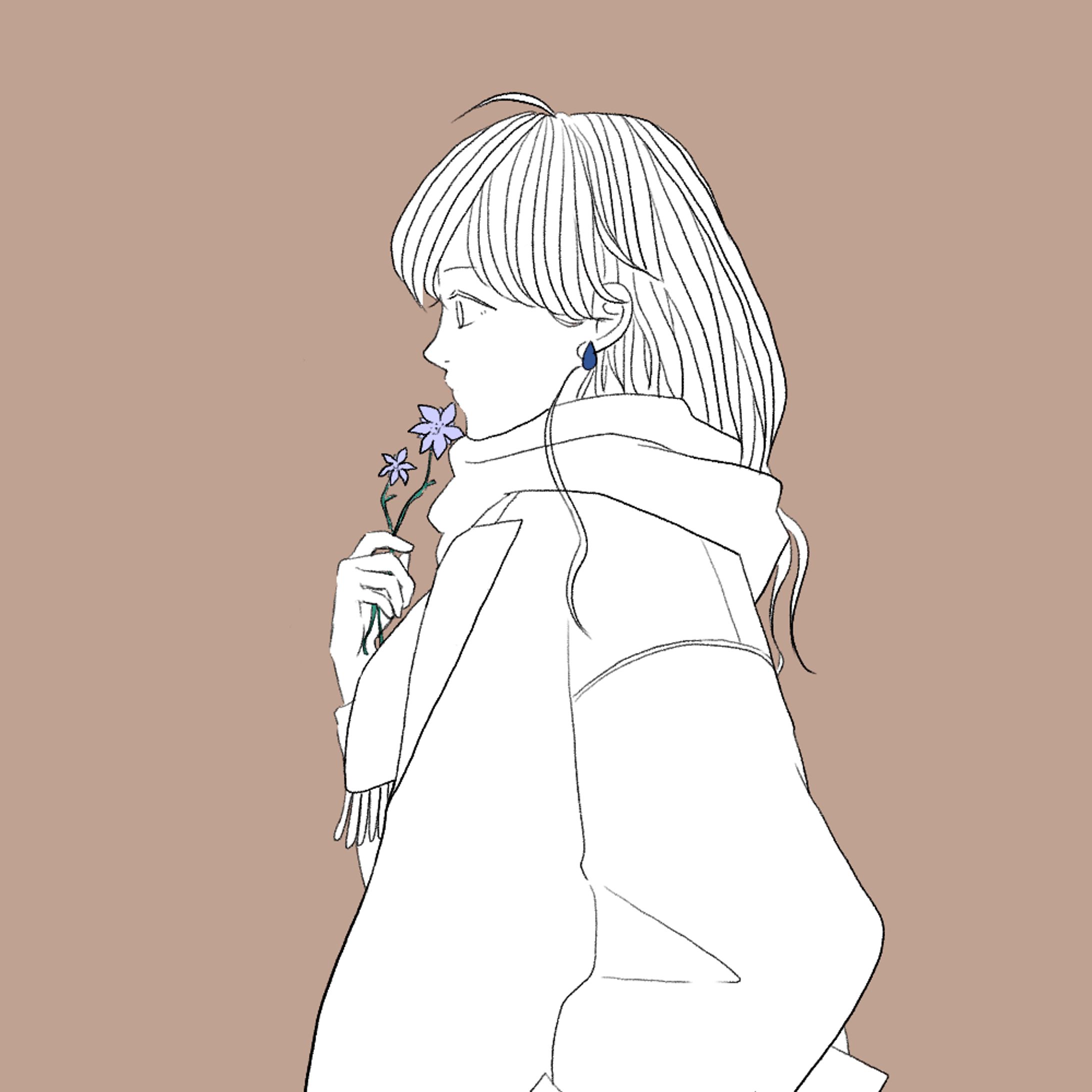 女の子・冬-1