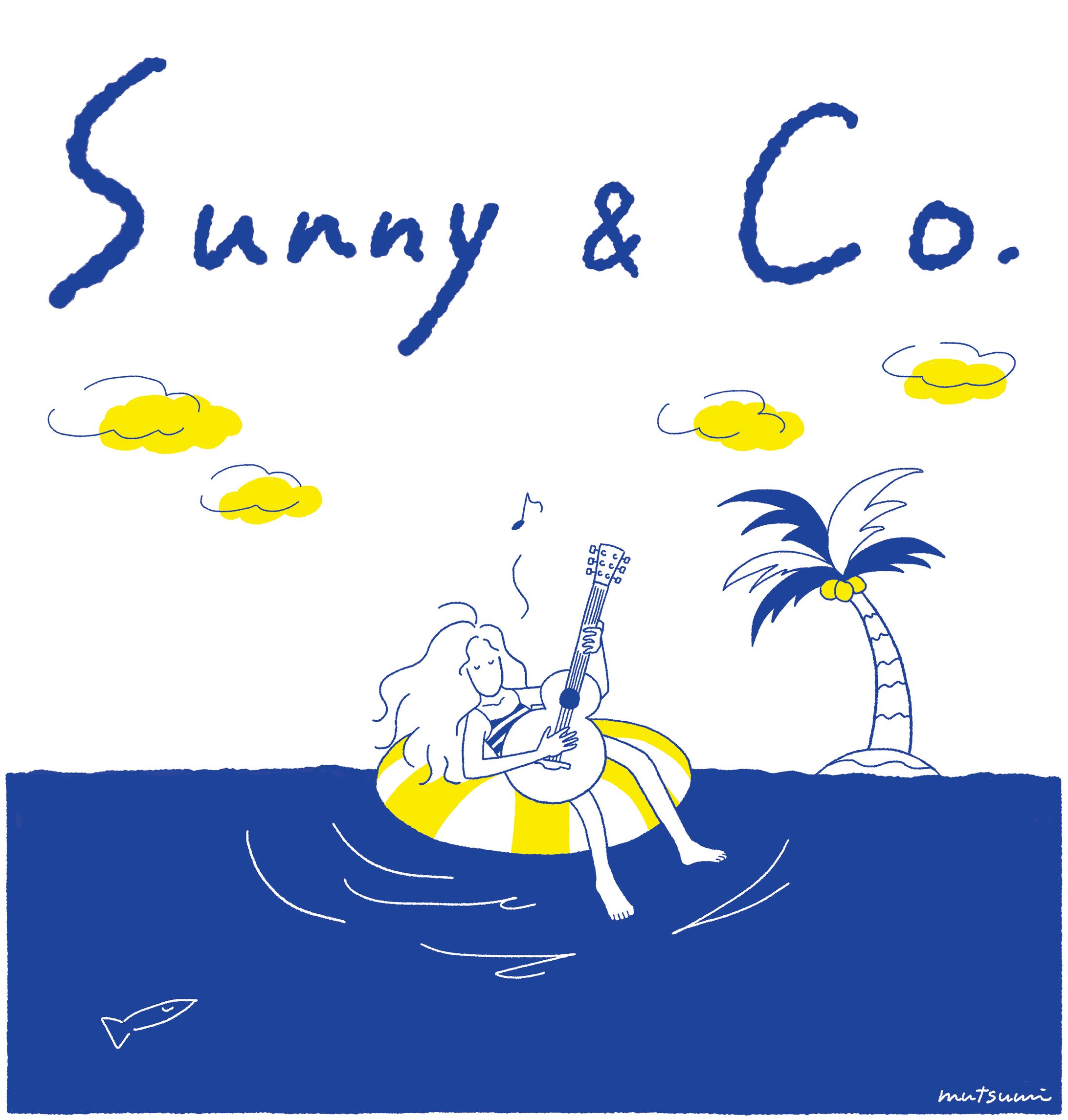 “Sea & Girl” Tシャツ『Sunny & Co 』-1