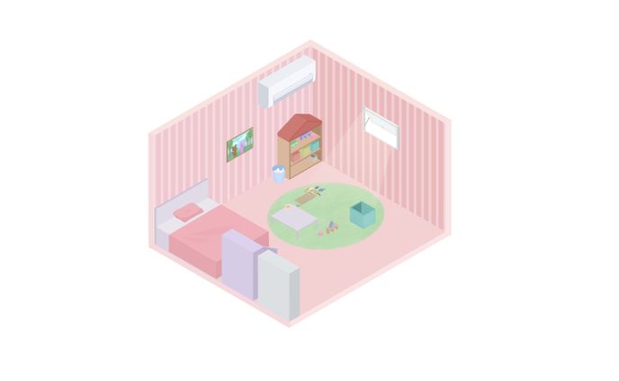 【個人制作】お部屋デザイン