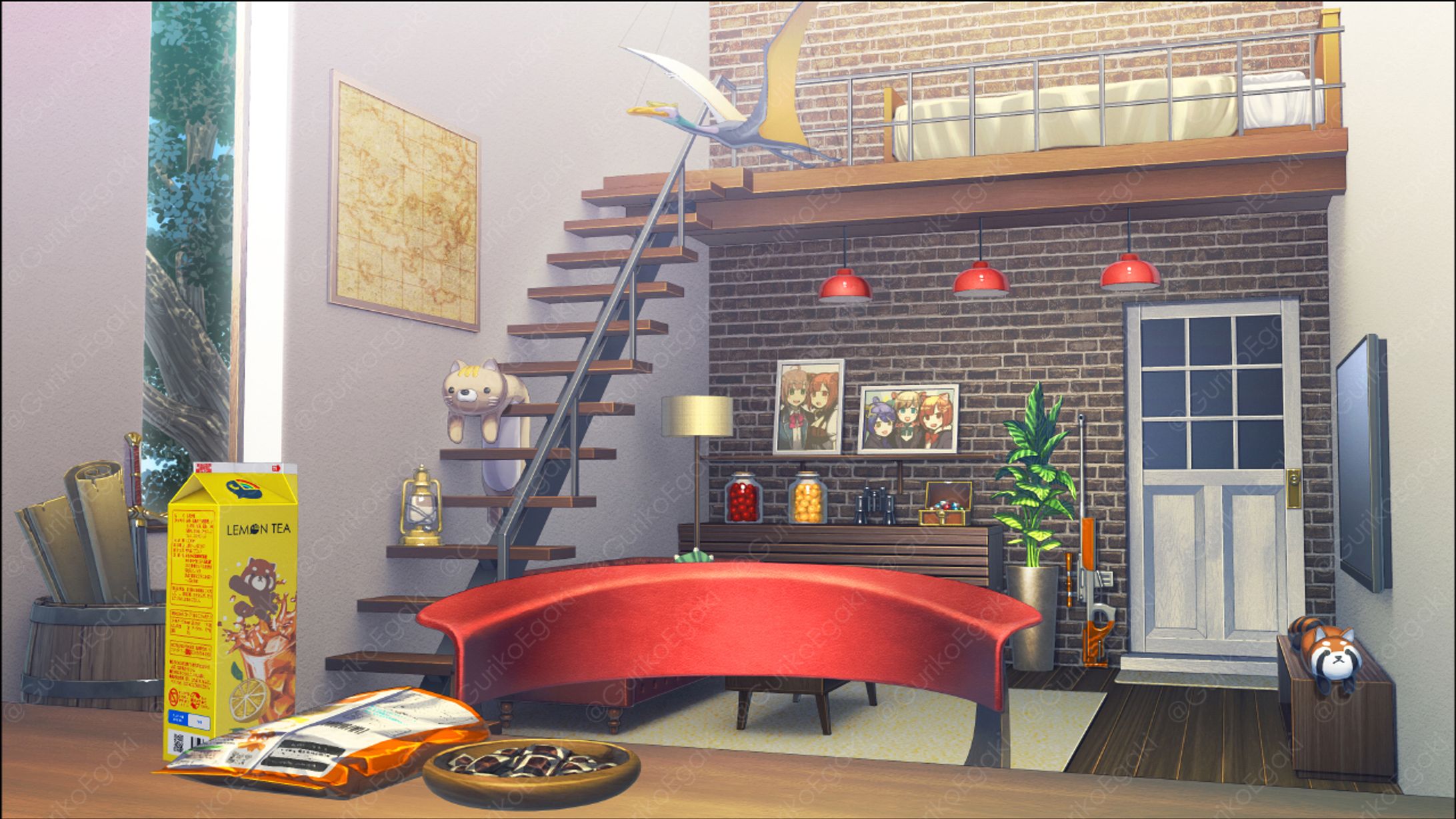 にじさんじ・ラトナ・プティさんのお部屋-1