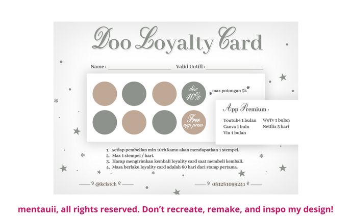 LOYALTY CARD