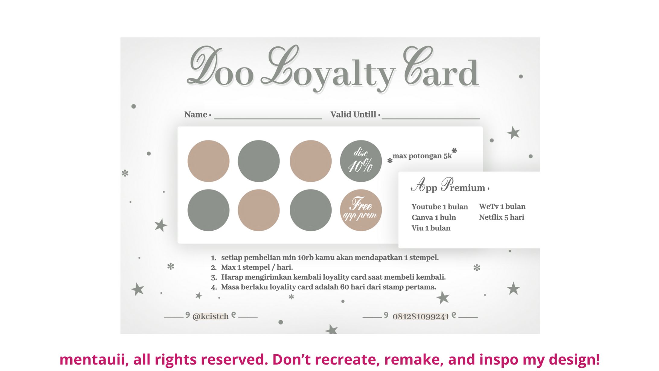 LOYALTY CARD-1