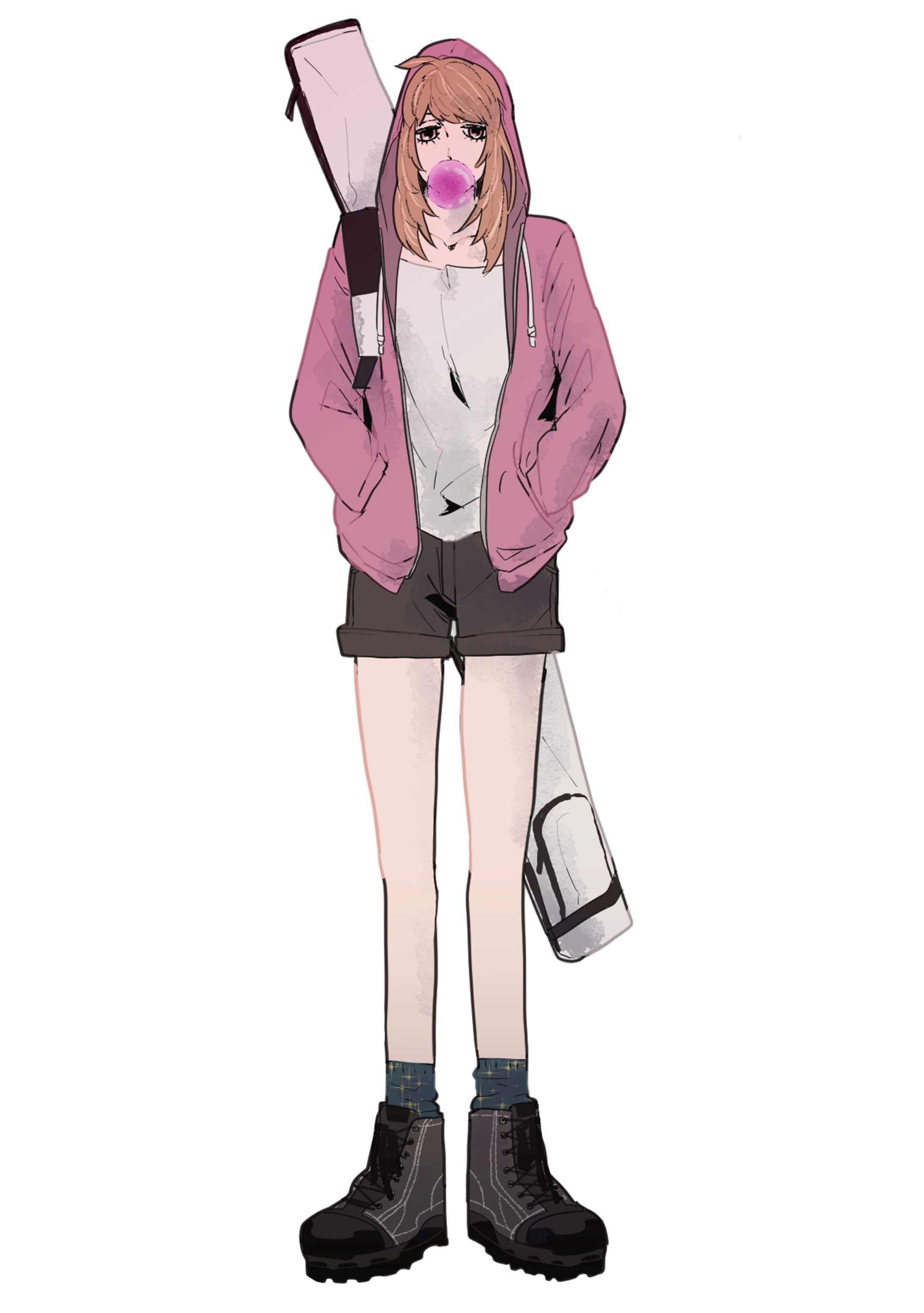 TRPG用キャラ　立ち絵　女性-1