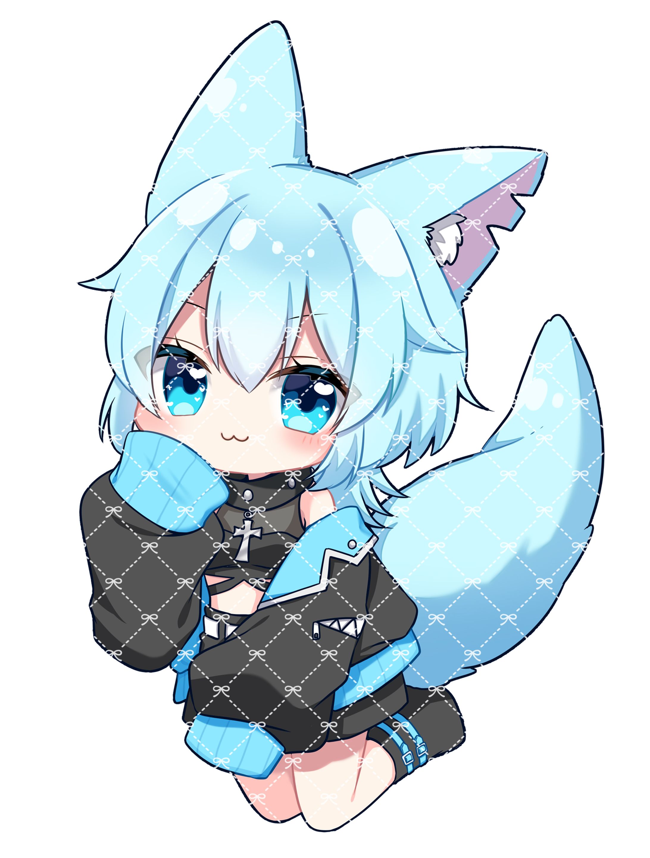 ステッカー用デフォルメイラスト-1