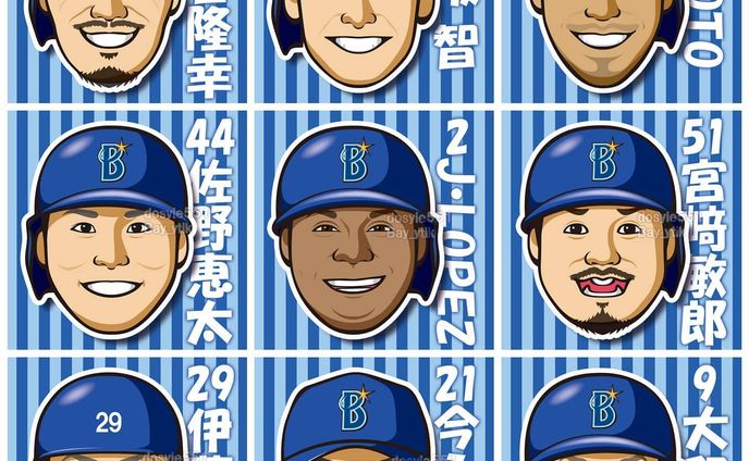さあ！！ついに！！！待ちわびたプロ野球開幕ですね！！！
今年は異例づくしのシーズンですが勝ちまくって＼横浜優勝／しましょ☆
オースティンさん大丈夫かな…？.
.
※イラストご利用の際はお声掛け・dosyie551へのリンクをお願い致します。
#横浜DeNAベイスターズ #横浜denaベイスターズ #ベイスターズ #横浜ベイスターズ #DeNA #dena #baystars #yokohama #横浜 #プロ野球 #野球 #baseball #プロ野球 #開幕  #開幕戦 #ハマスタ #やっぱりプロ野球だ #今日のスタメン #スタメン #イラスト #illustration #絵 #お絵描き #picture #似顔絵 #portrait #デザイン #design #アート #art