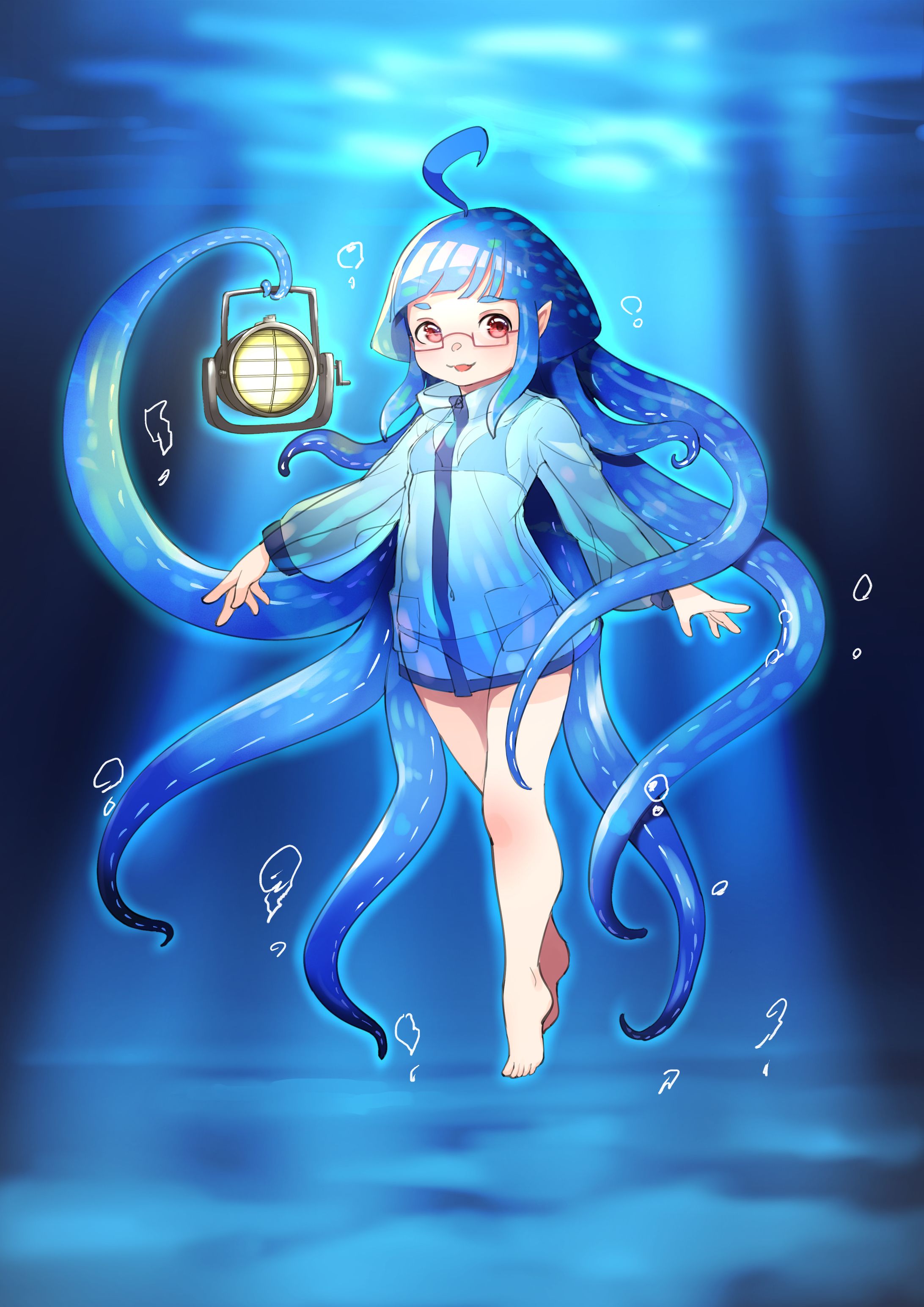 海洋生物•ランタン•メガネ-1
