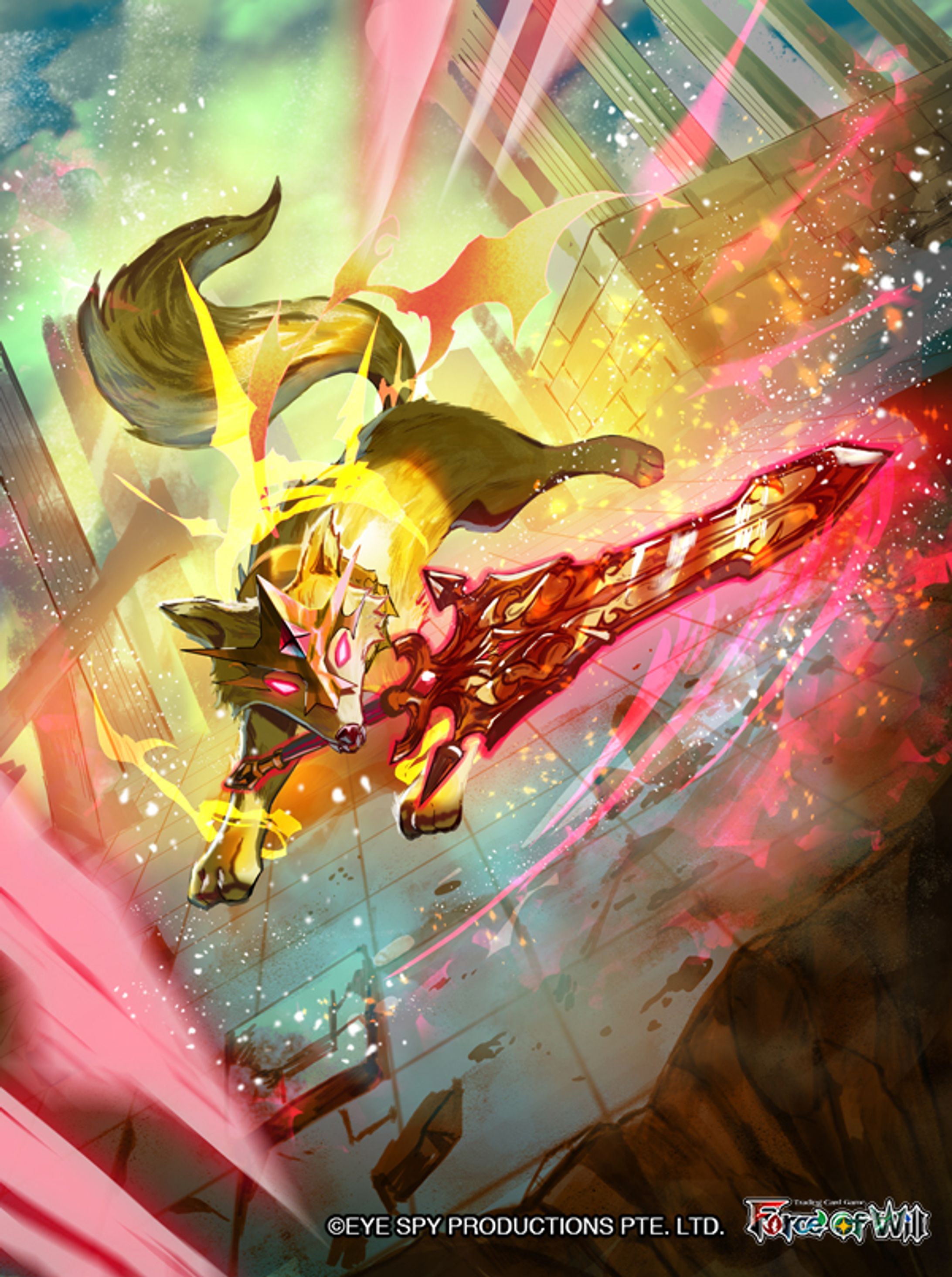 【仕事絵】Regalia Beast【FoW】-1