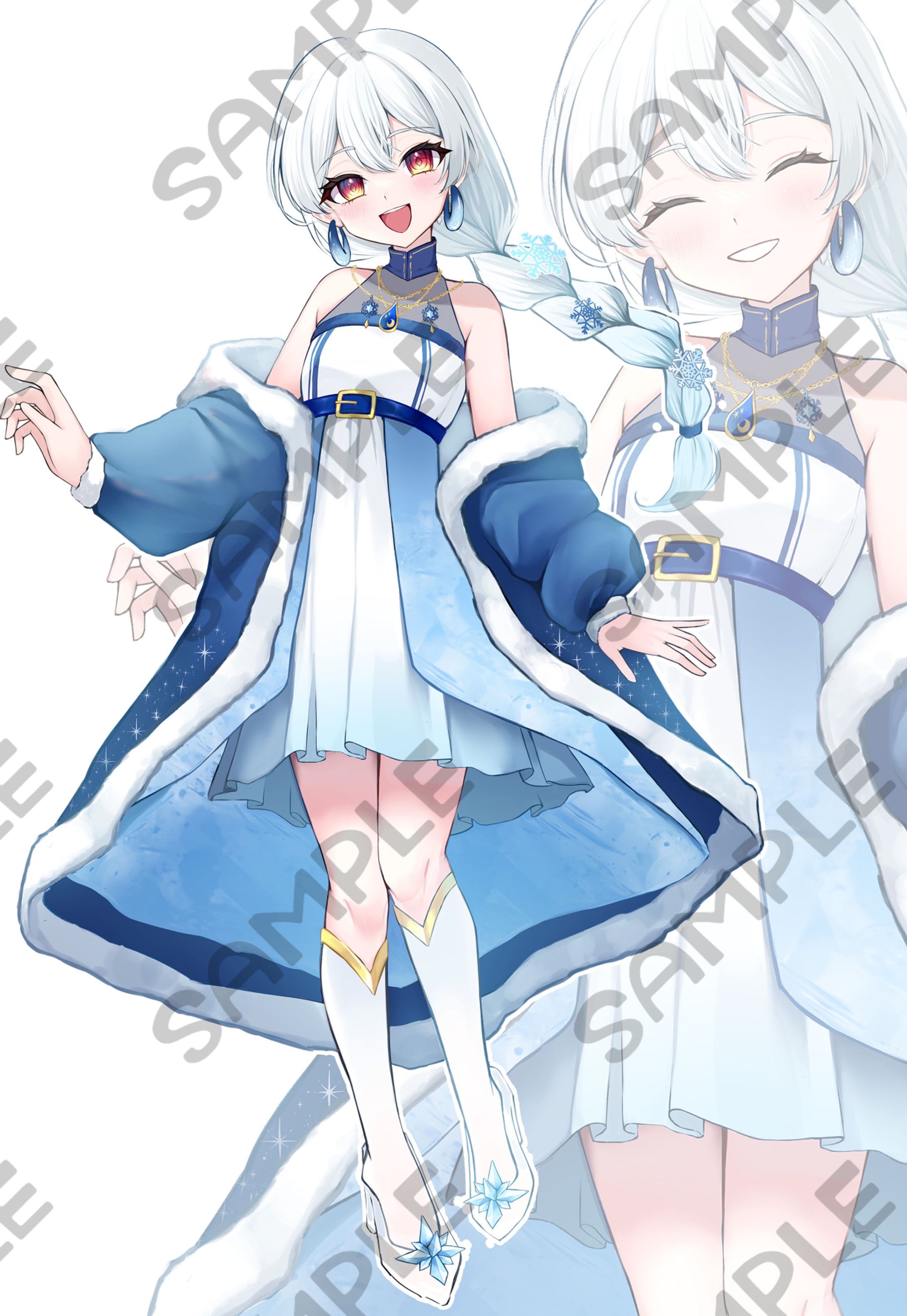 MIRULAプロダクション　霜月 冬華様｜キャラクターデザイン・IRIAM立ち絵-1