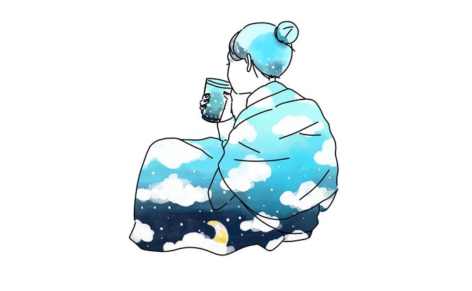 美しい夜の時間