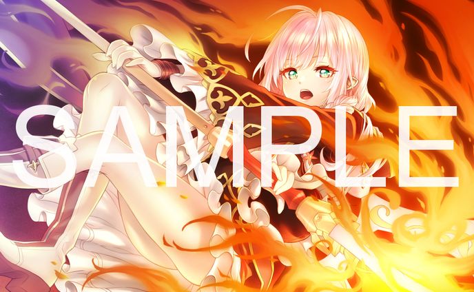 Ｗｅｂ小説用表紙イラスト（依頼品）