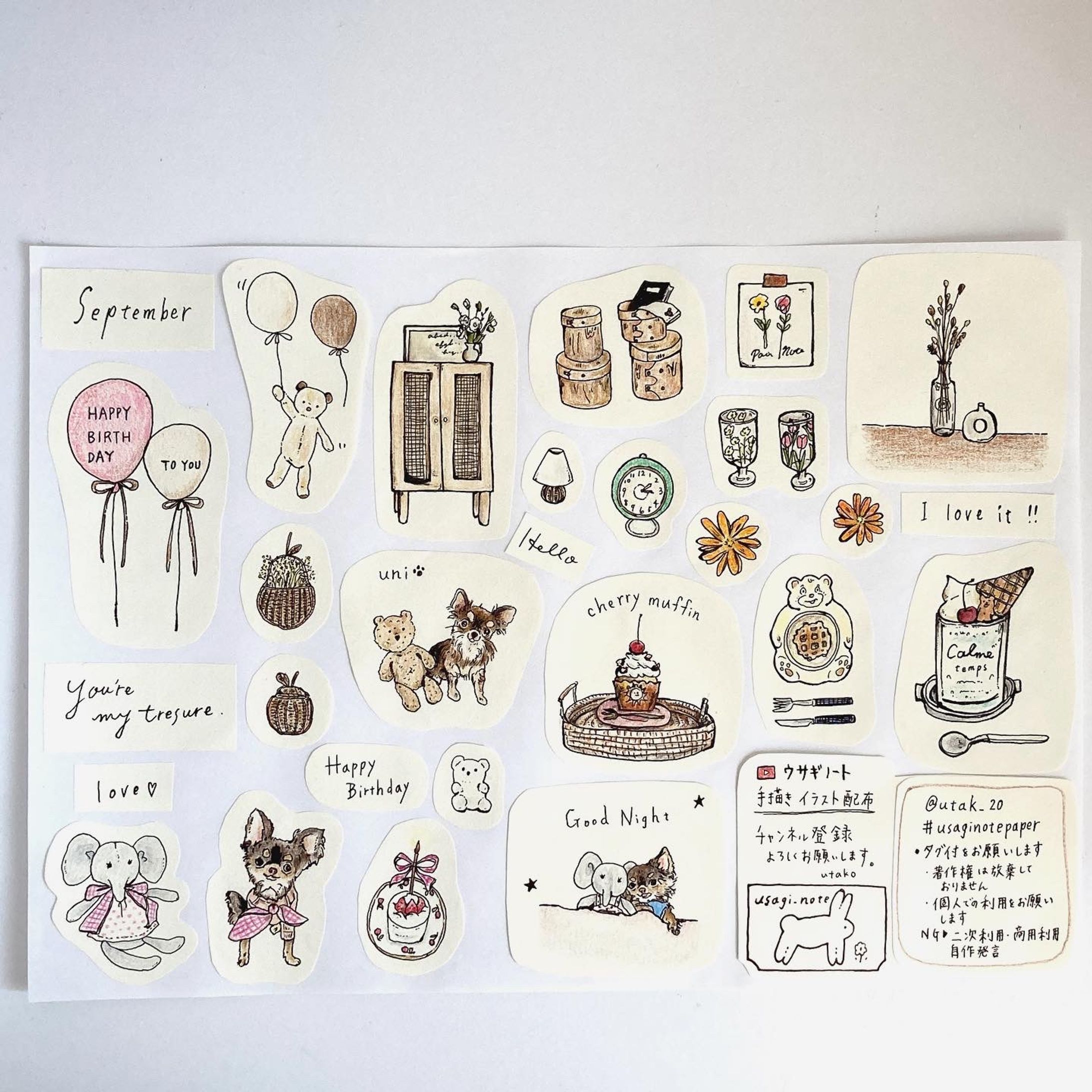 『チワワのウニちゃんとインテリア雑貨』-1