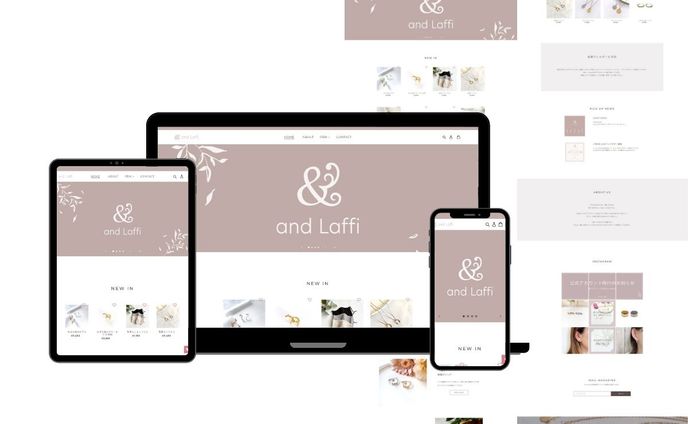 ECサイト - Shopify｜and Laffi 公式ショップ