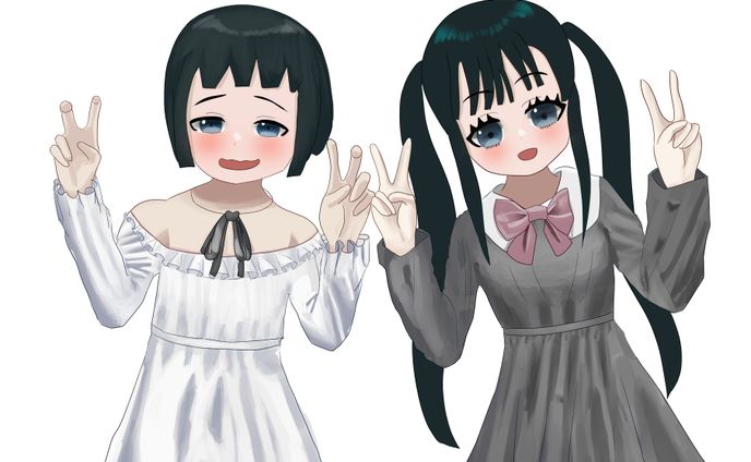 地雷系の姉と女装させられる弟君