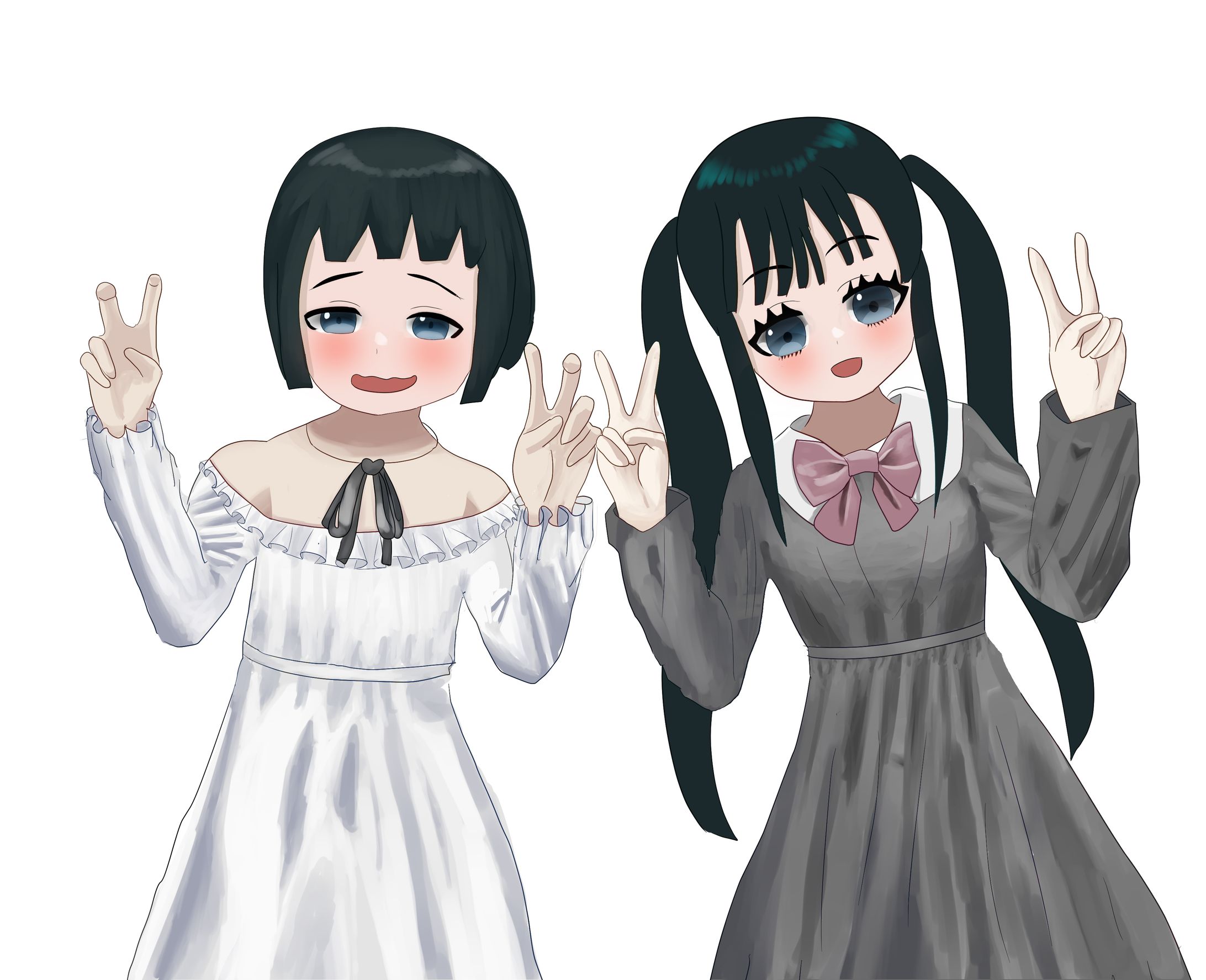 地雷系の姉と女装させられる弟君-1