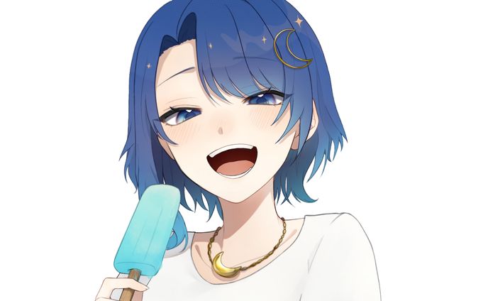 【グッズ】天音月様グッズ用イラスト