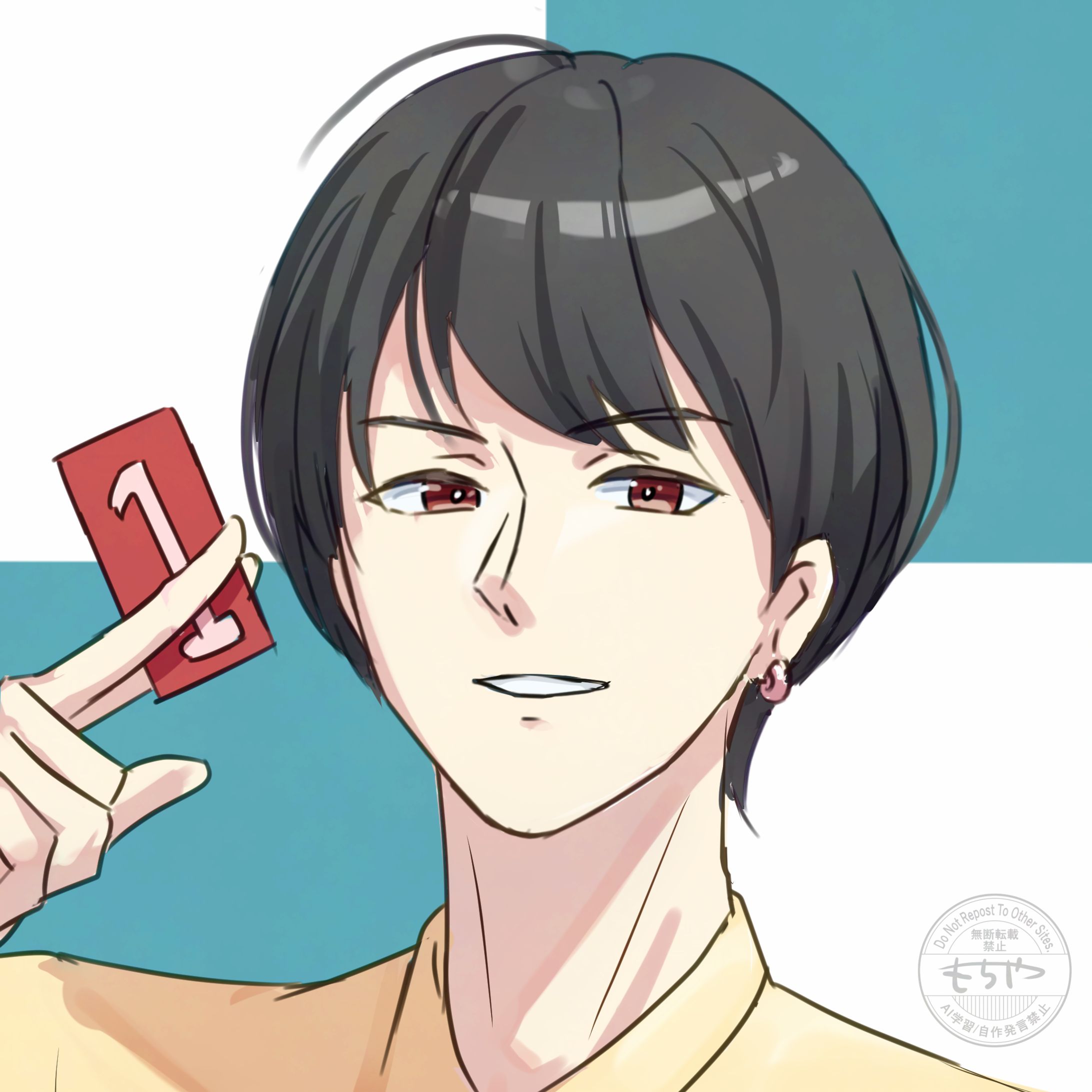 【オリジナル】Head-shot male-1
