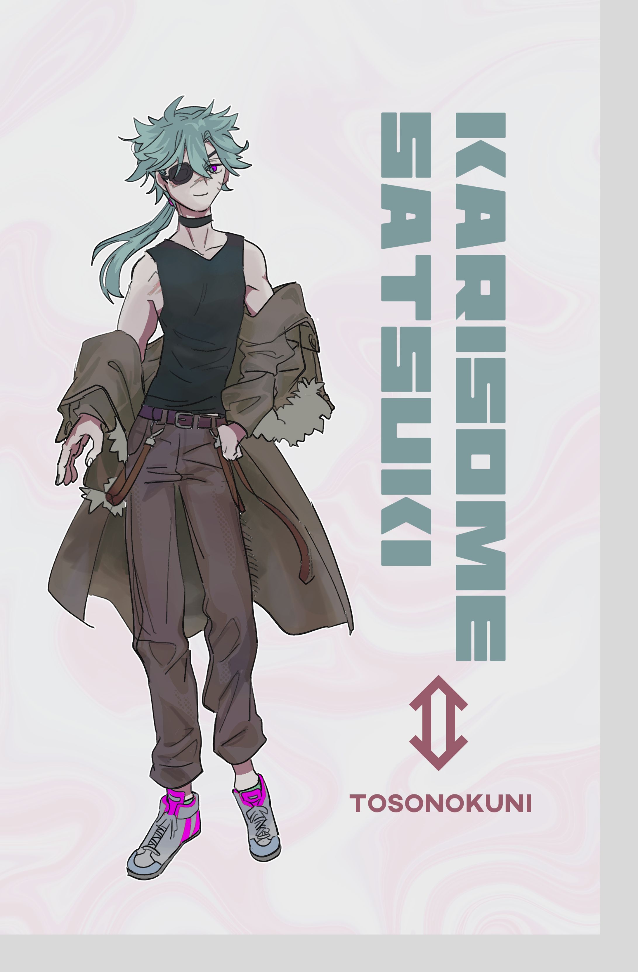 TRPG・オリジナル創作キャラクター立ち絵/差分/ミニキャラ-1