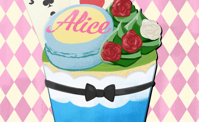 キャラクターイメージカップケーキ
