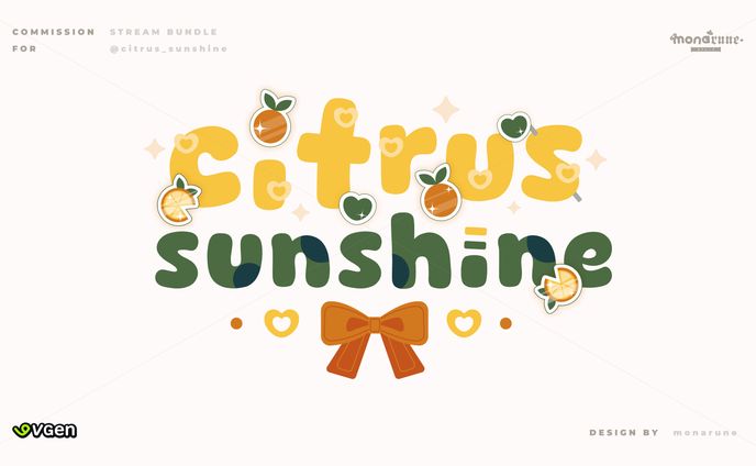 logo design : citrus sunshine