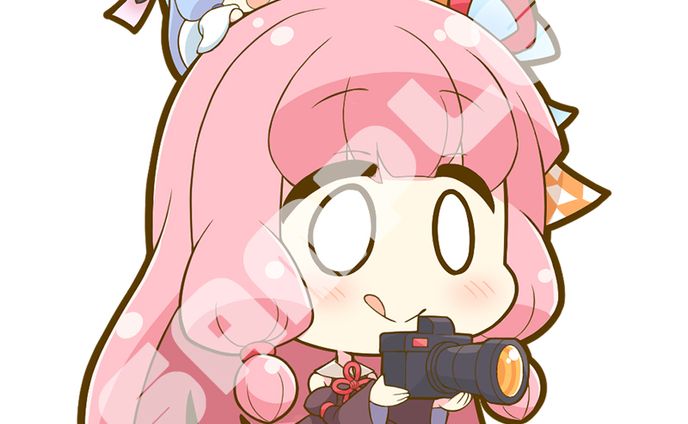 写真を撮る茜ちゃん