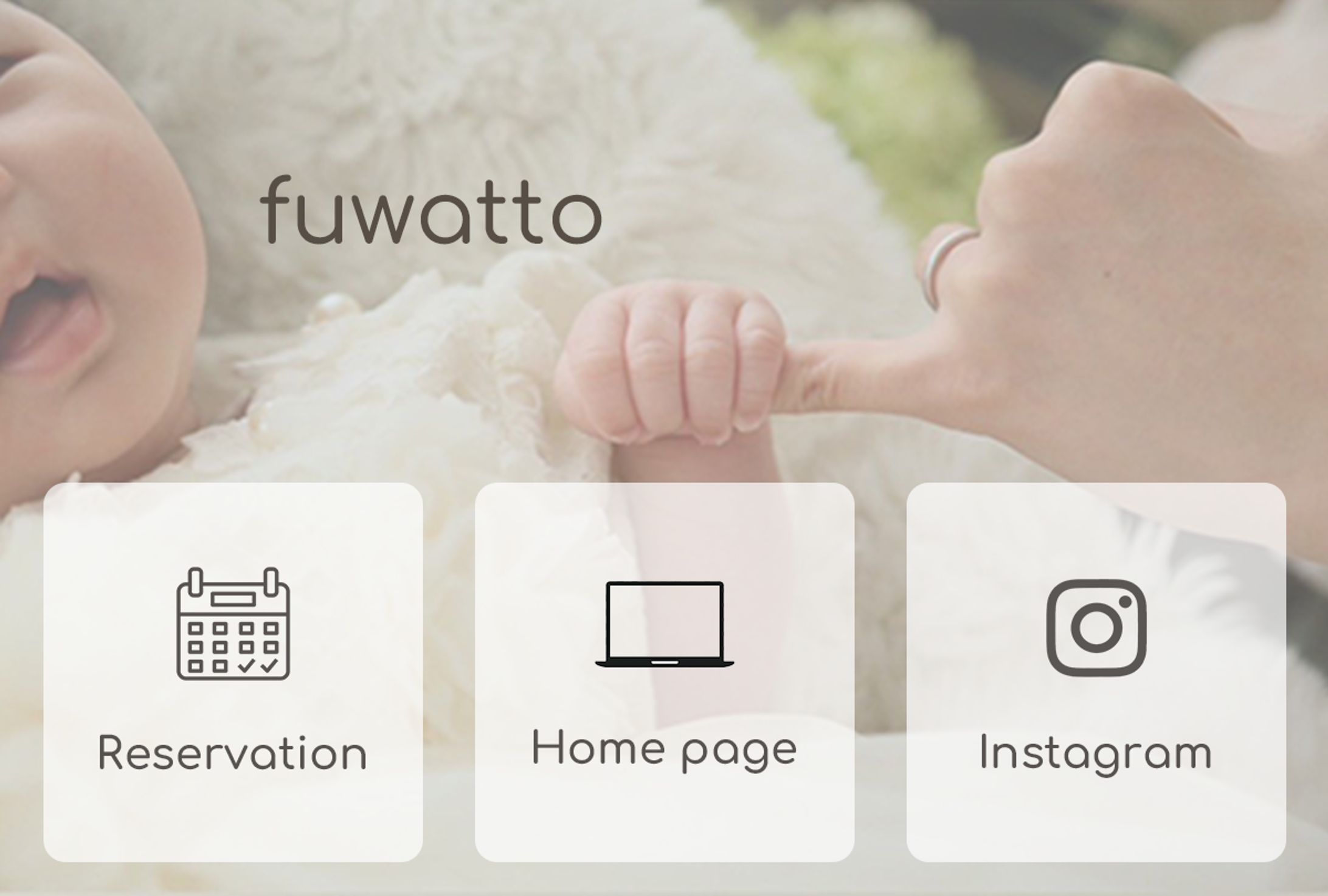 LINE リッチメニュー　fuwatto-1