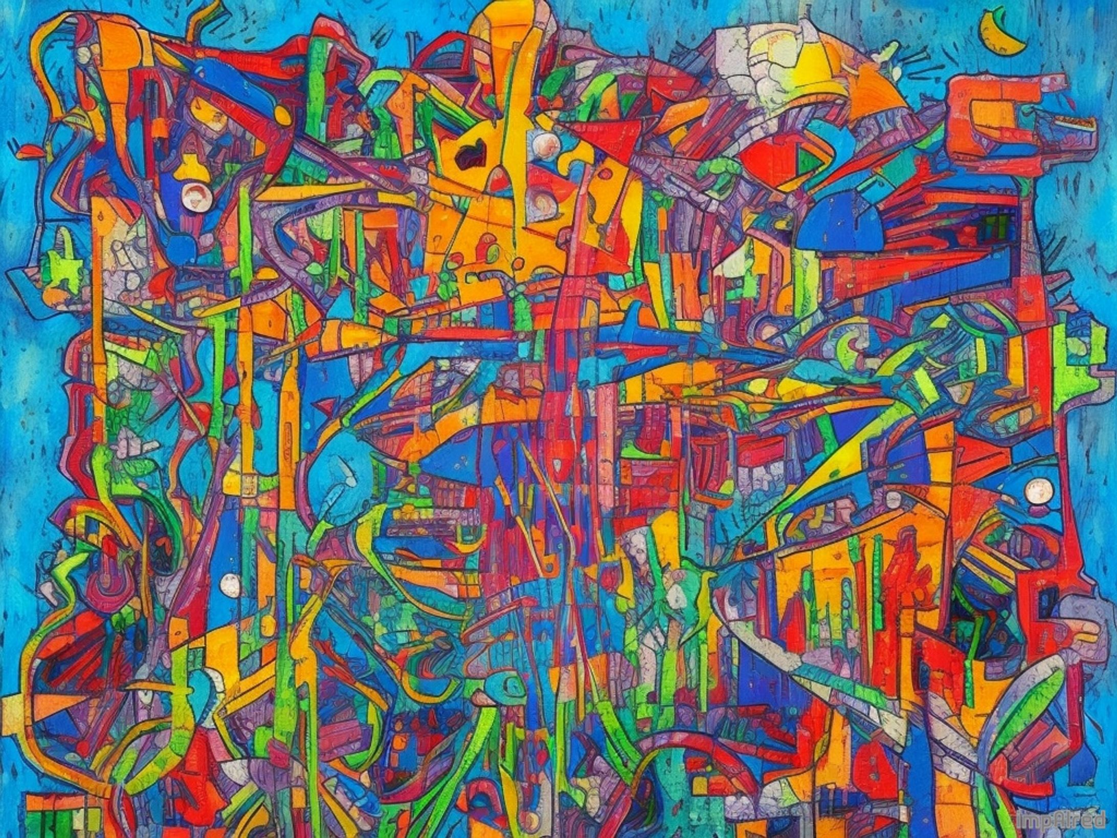 Altered States of a Fragmented Mind I-1