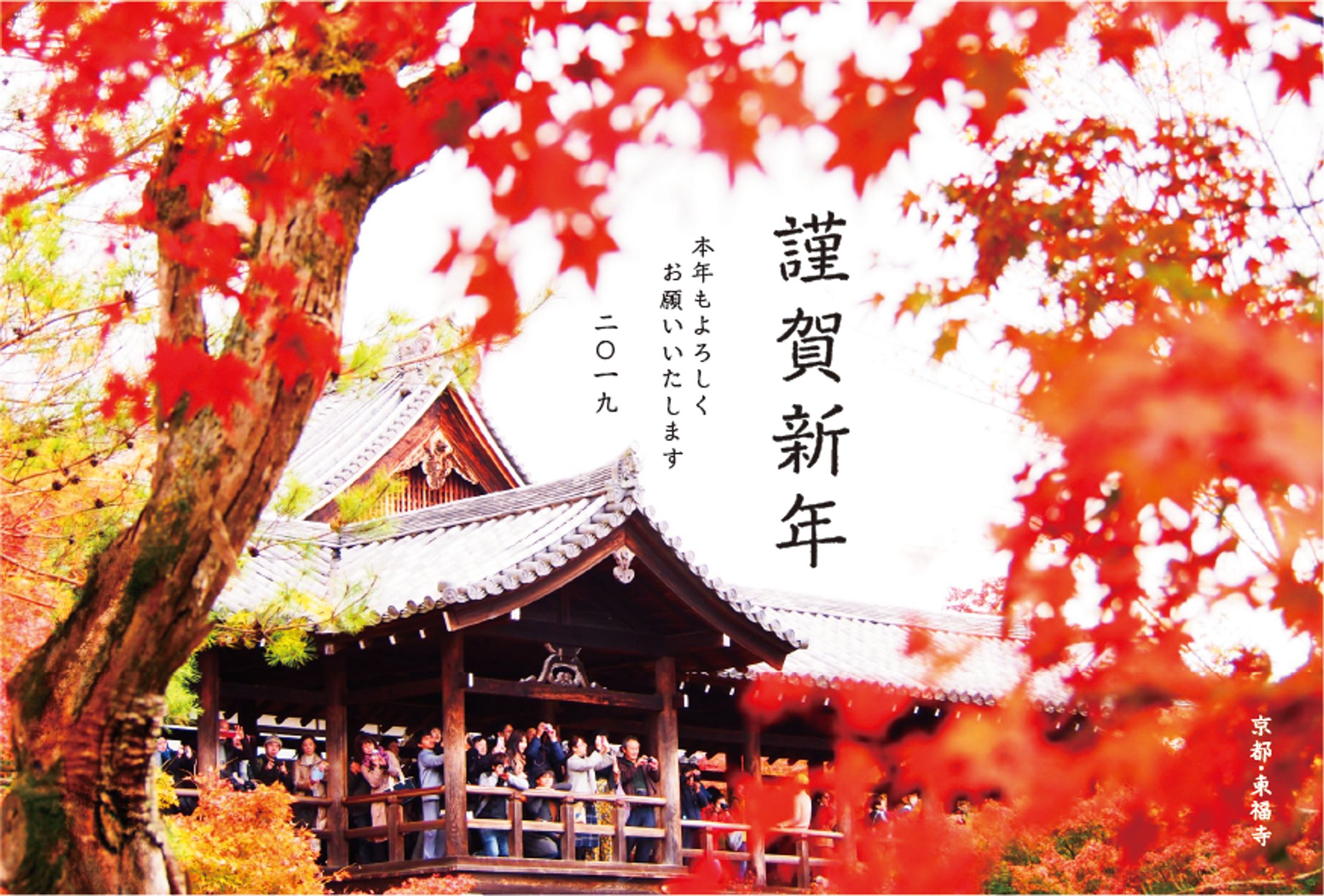 自主制作｜2019年賀状-1