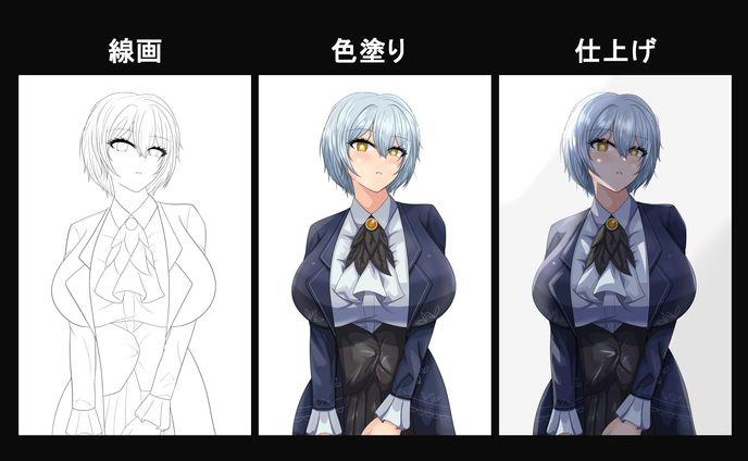 動画作品、制作過程
