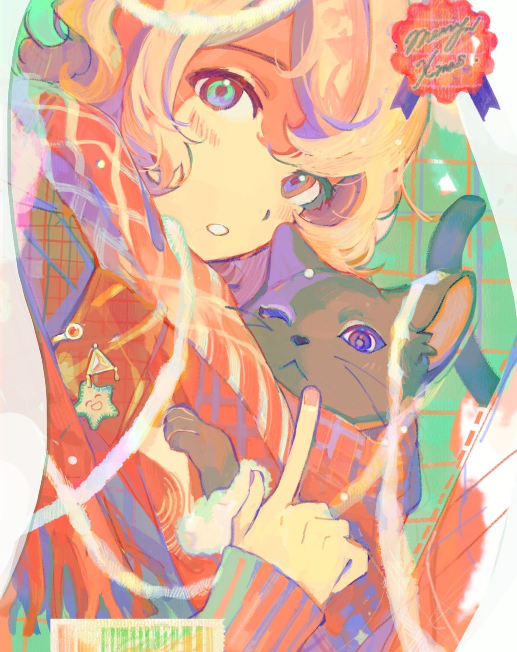 【一次創作】クリスマスイラスト-1