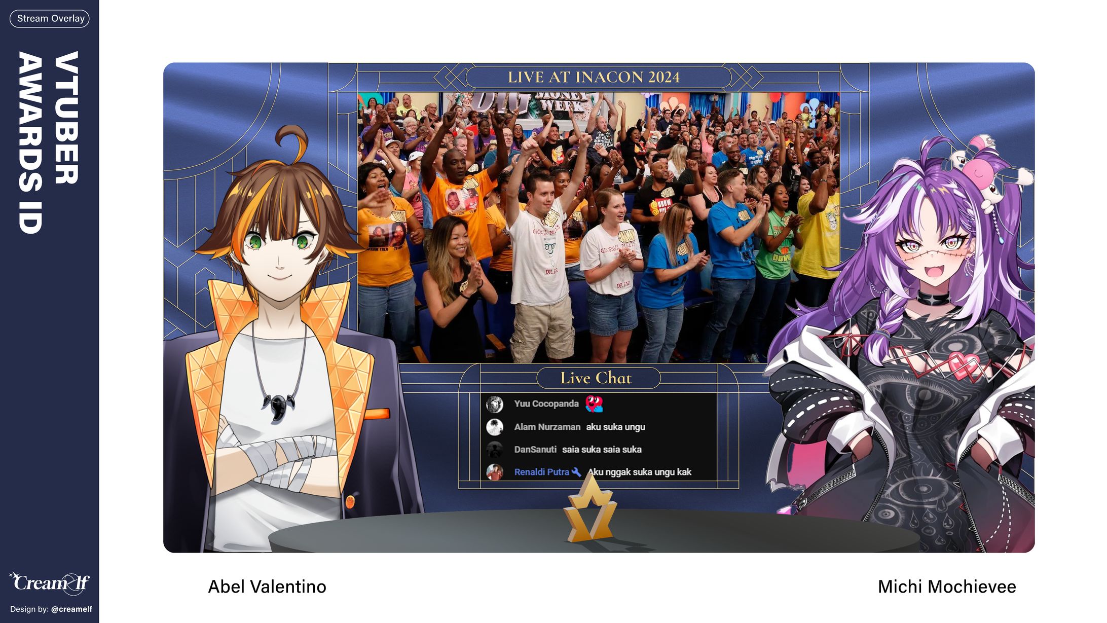 [Stream Overlay] VTuber Awards Indonesia-1