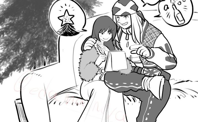 2022 クリスマスアドベントカレンダー漫画