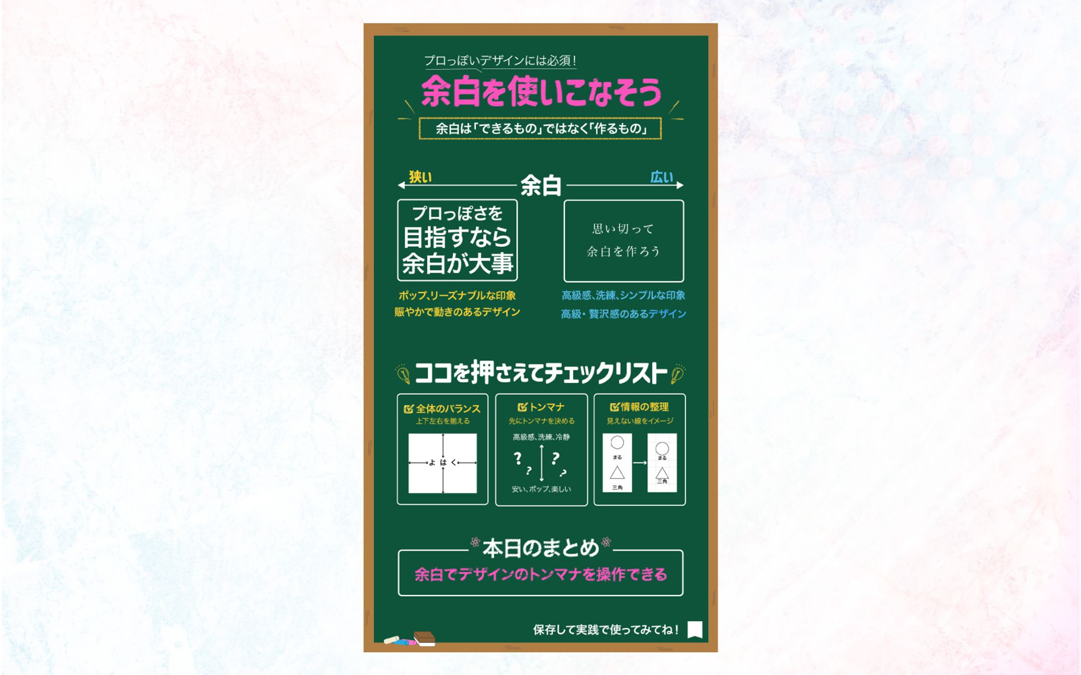 SNS図解【自主制作】余白について-1