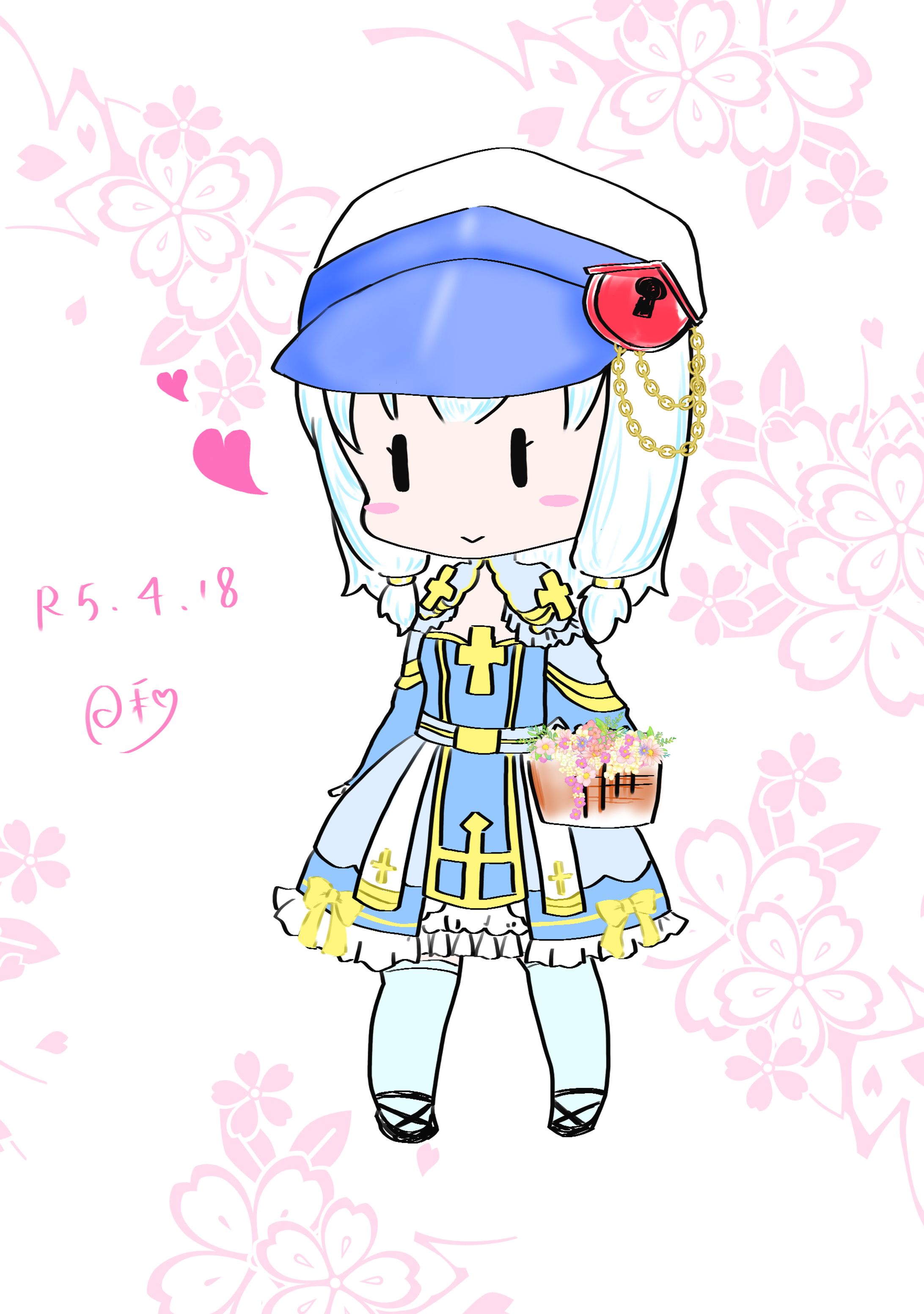 デフォルメイラスト【日和】-1