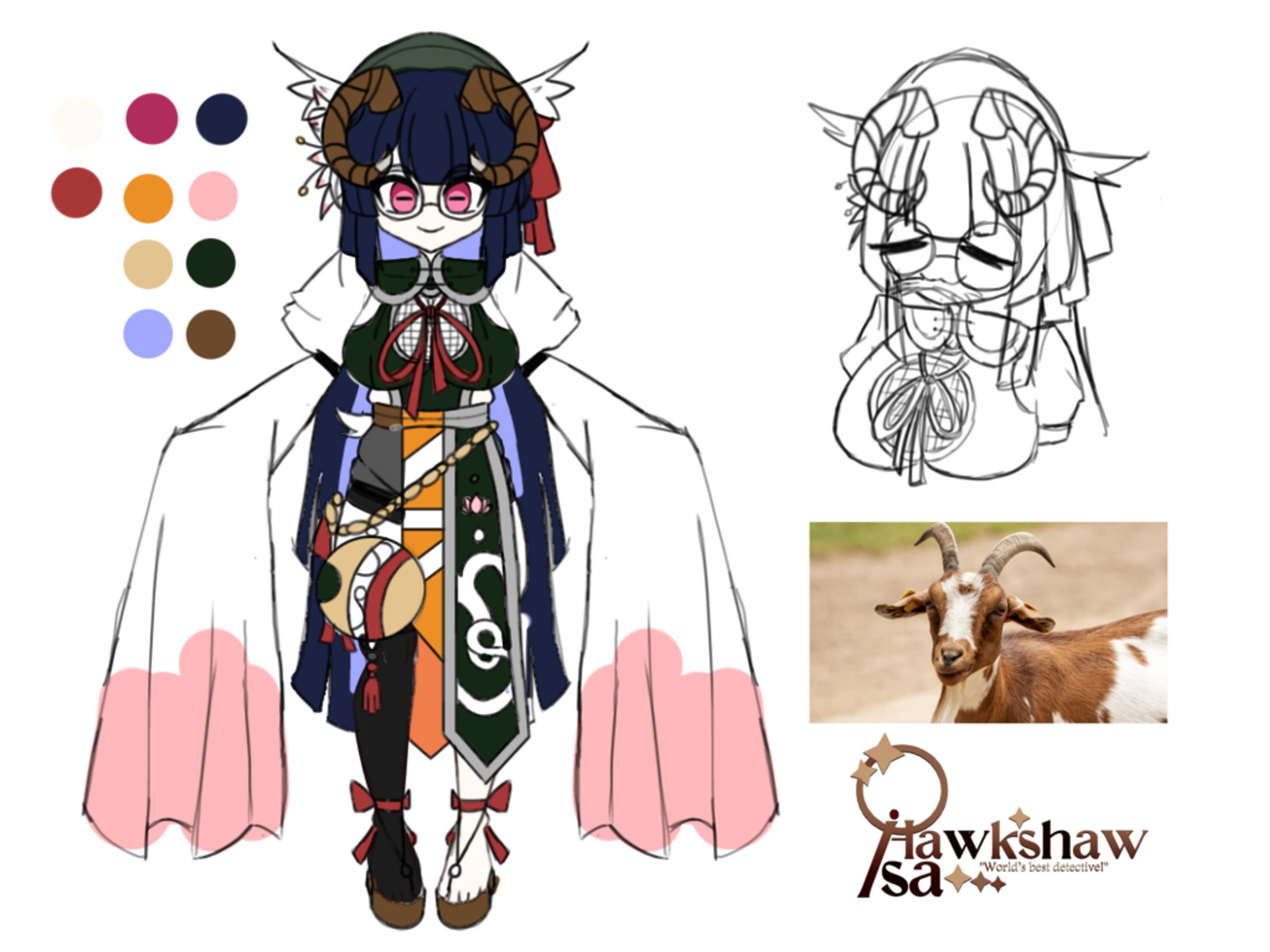 Goat Girl (Character Design)-1