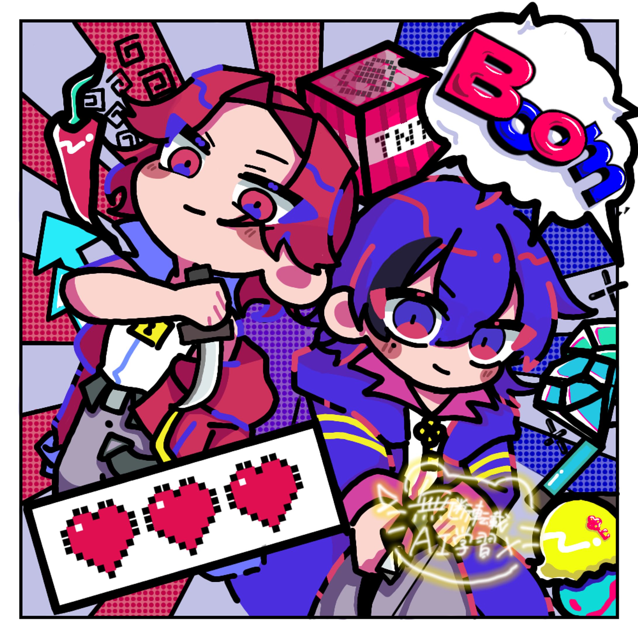 一枚絵(正方形)-1
