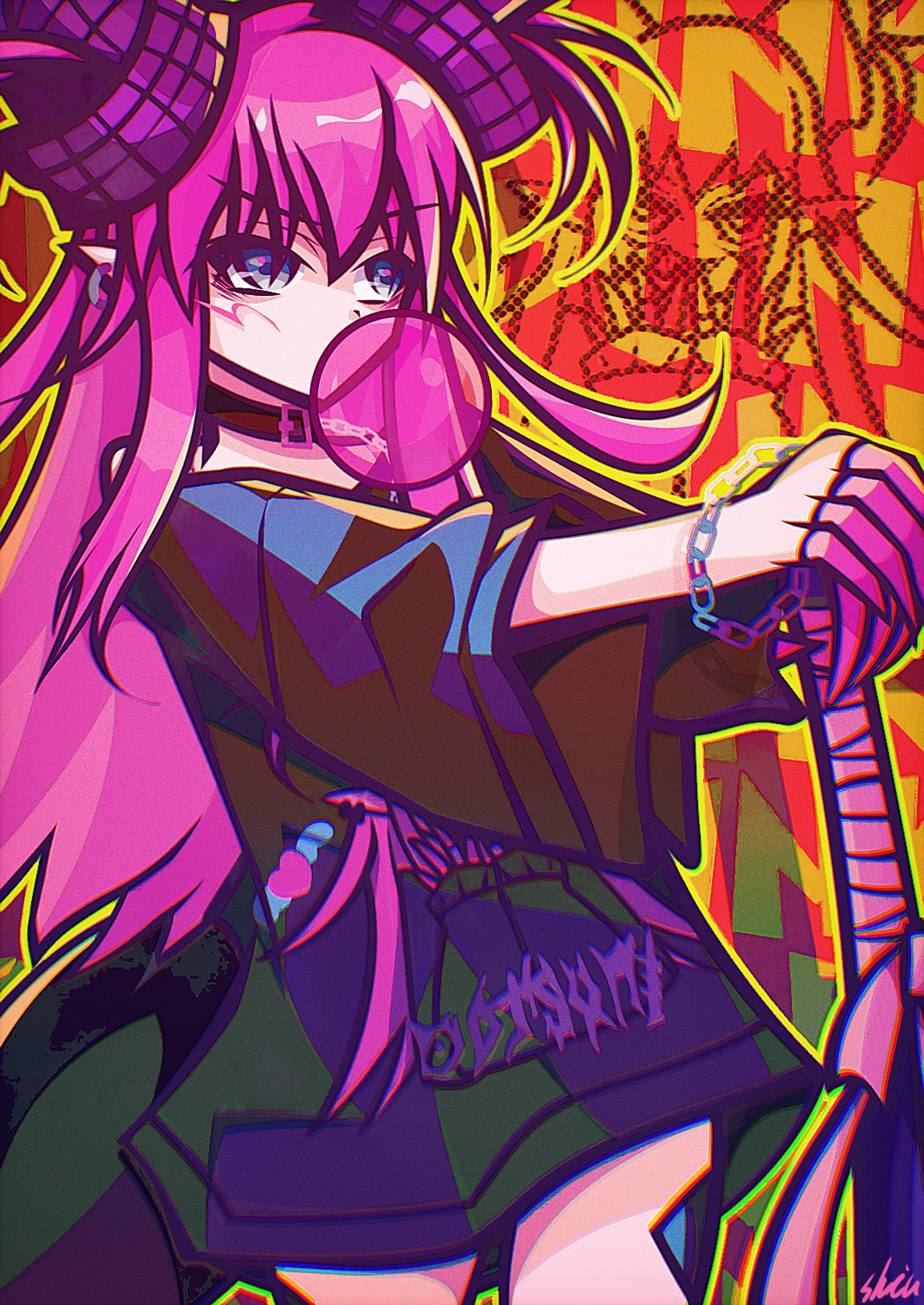 パンキッシュなエリちゃん👅🎸-1