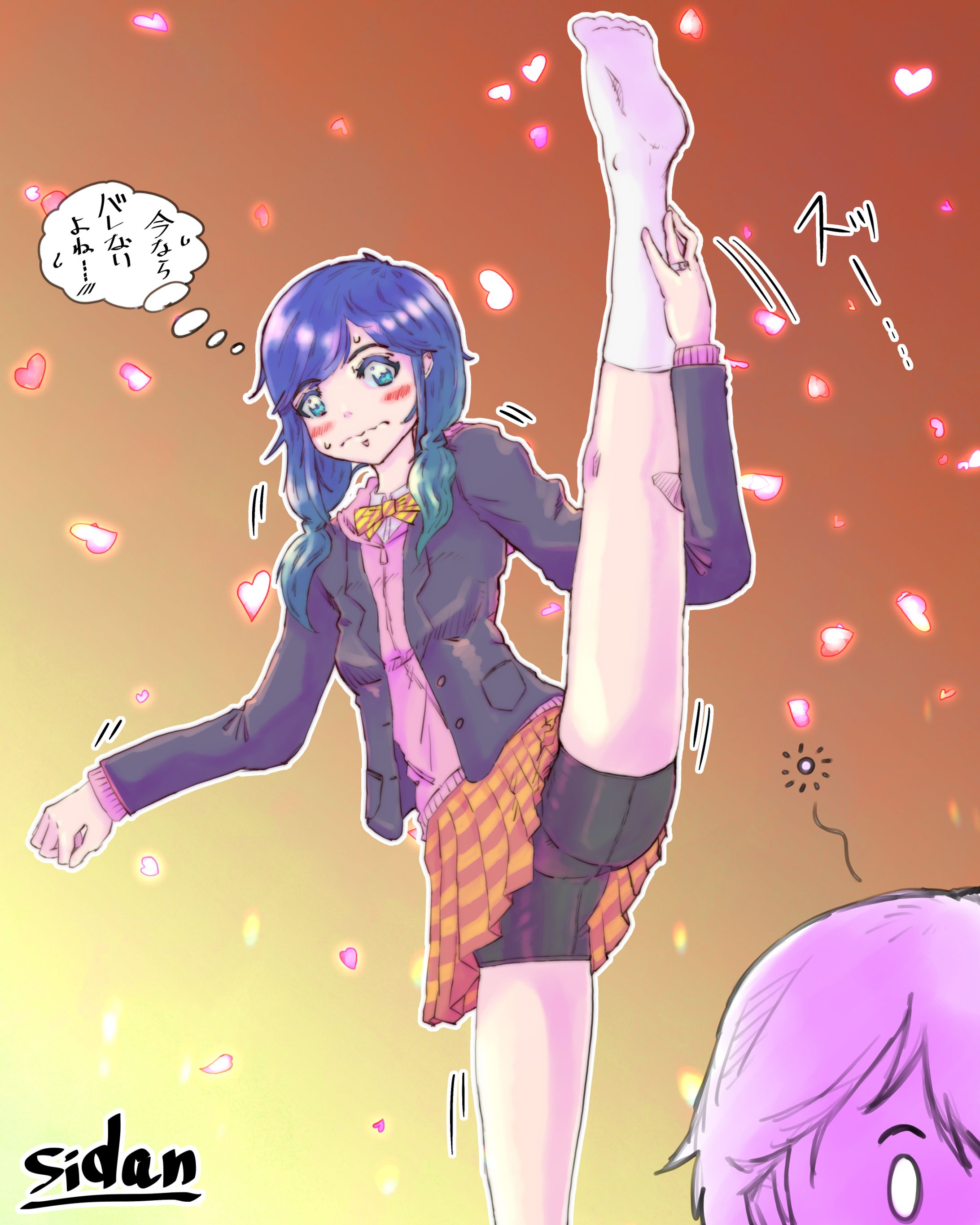 i字開脚陽菜さん-1