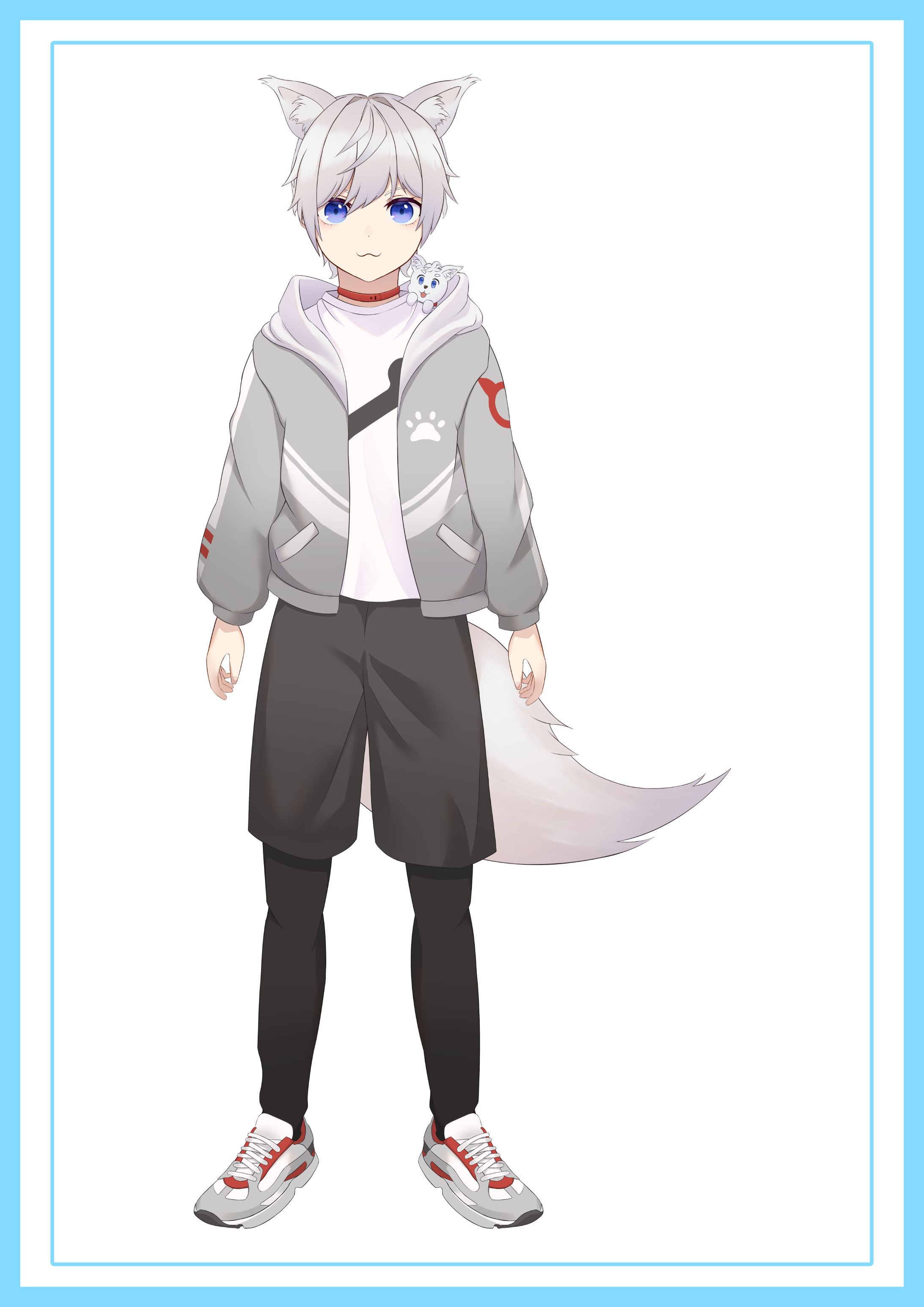 【Vtuberデザイン】　ノラッチ様Vtuberデザイン-1