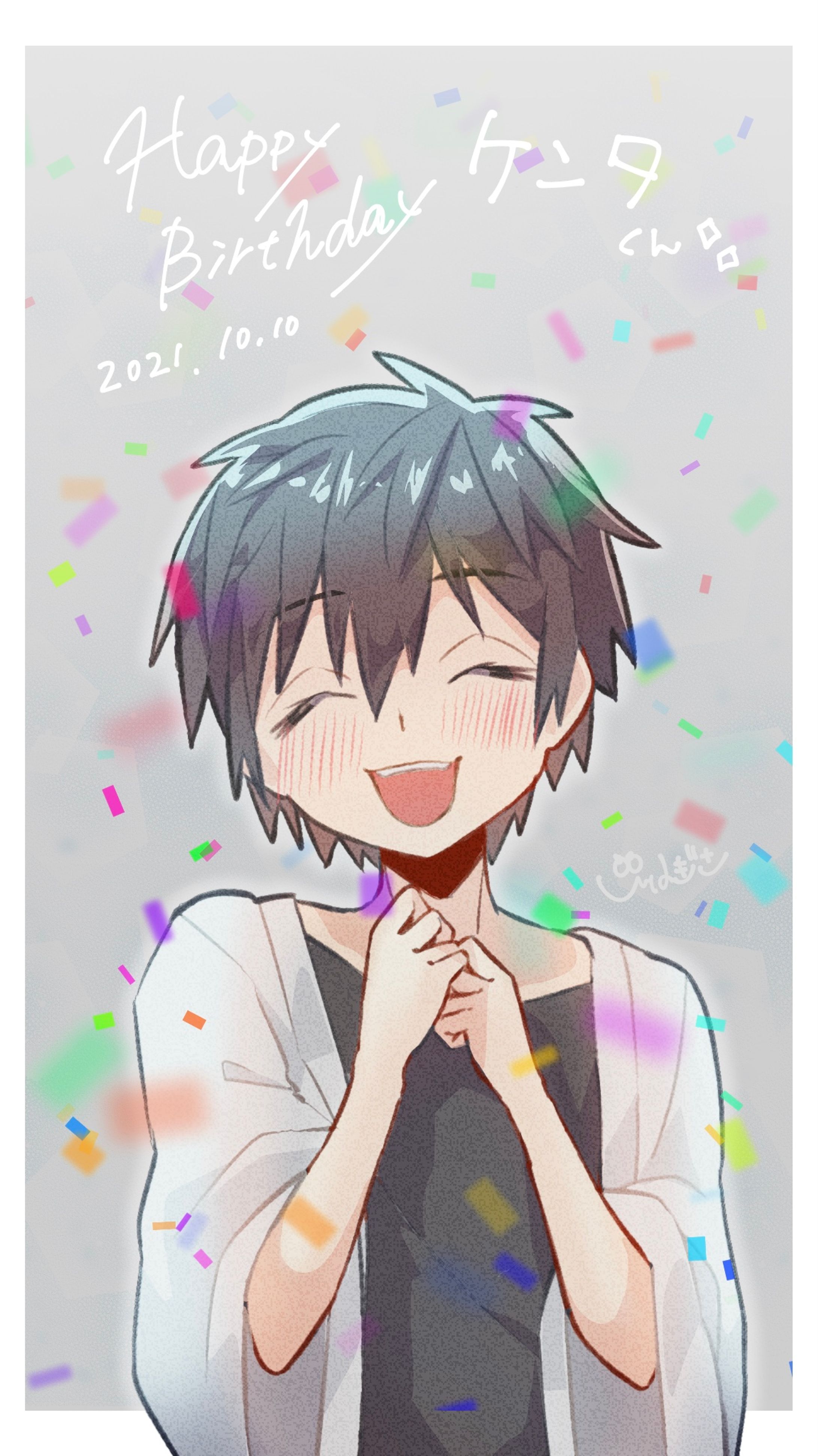 fanart_ケンタくん誕生日記念-1