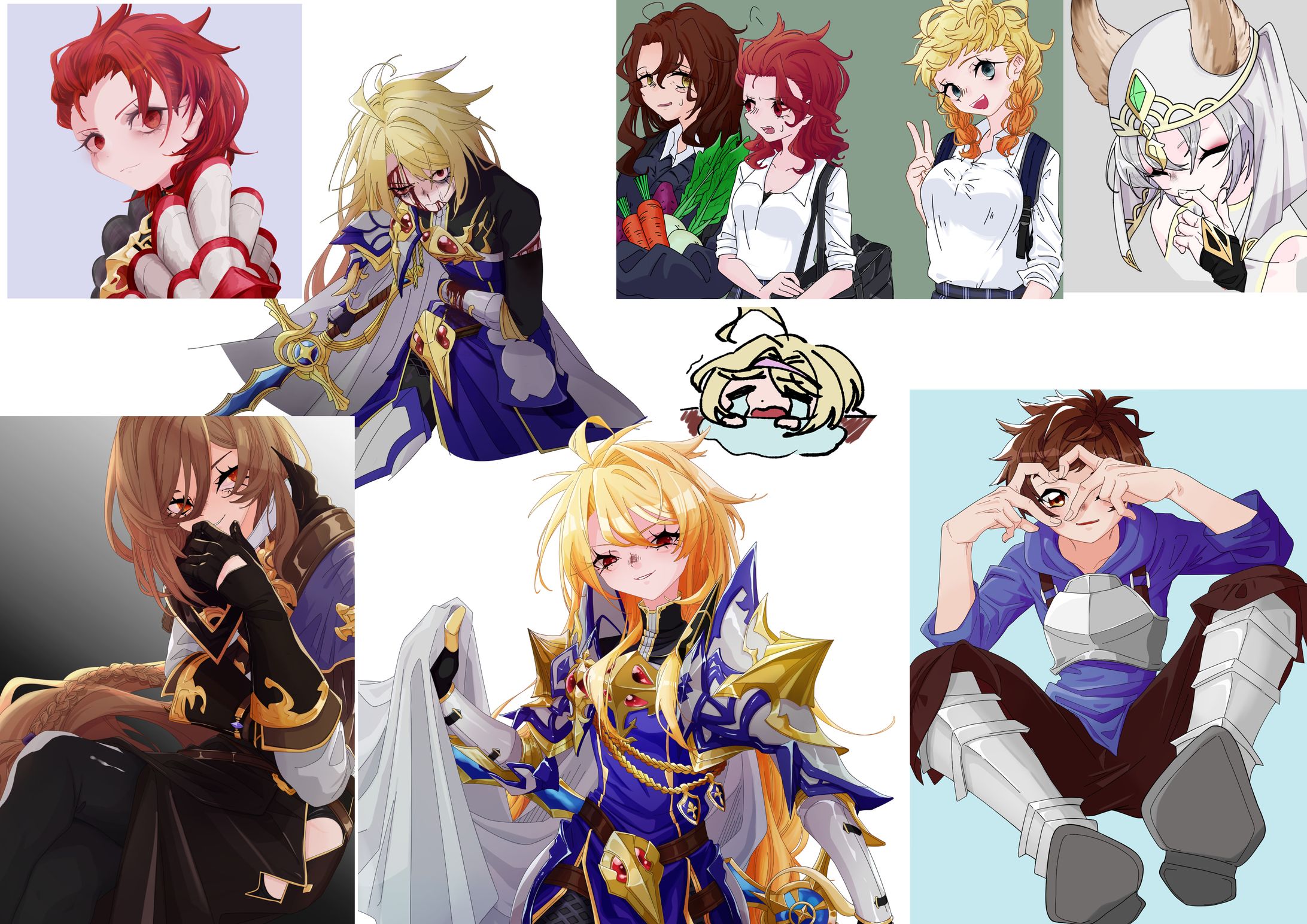 グラブル二次創作イラストまとめ-1