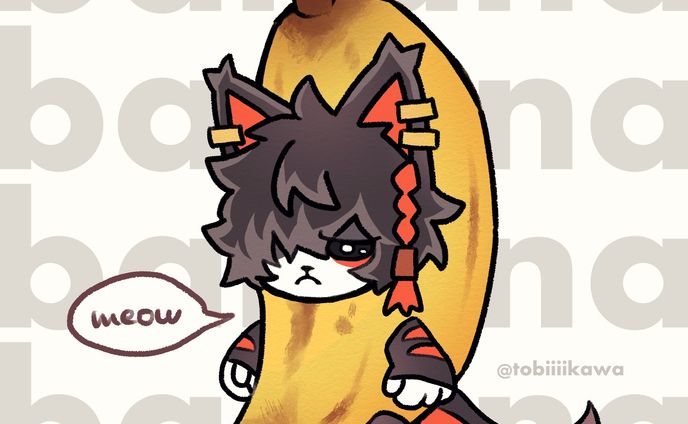 banana cat Aak