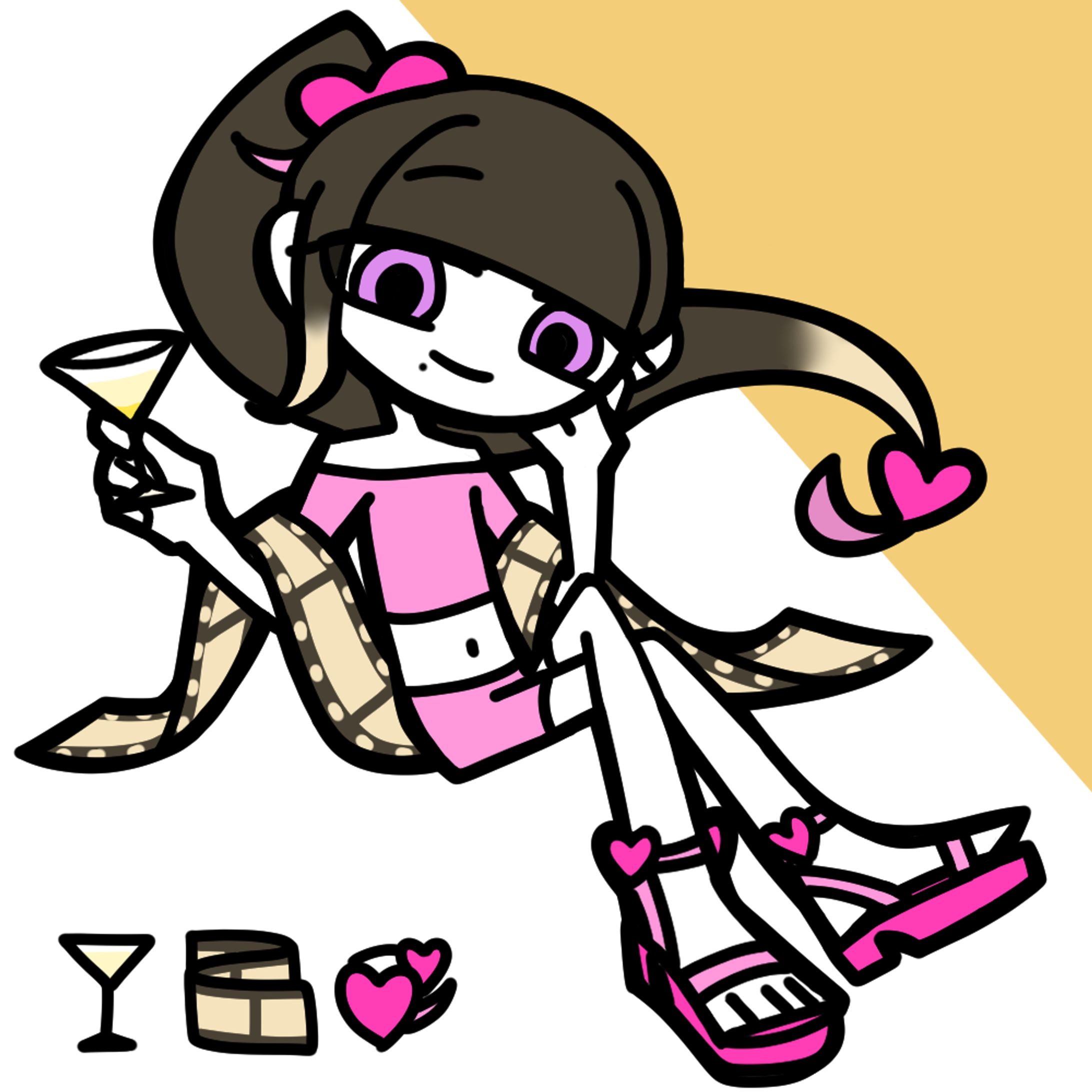 3つの絵文字でキャラデザ⑦～⑧-1