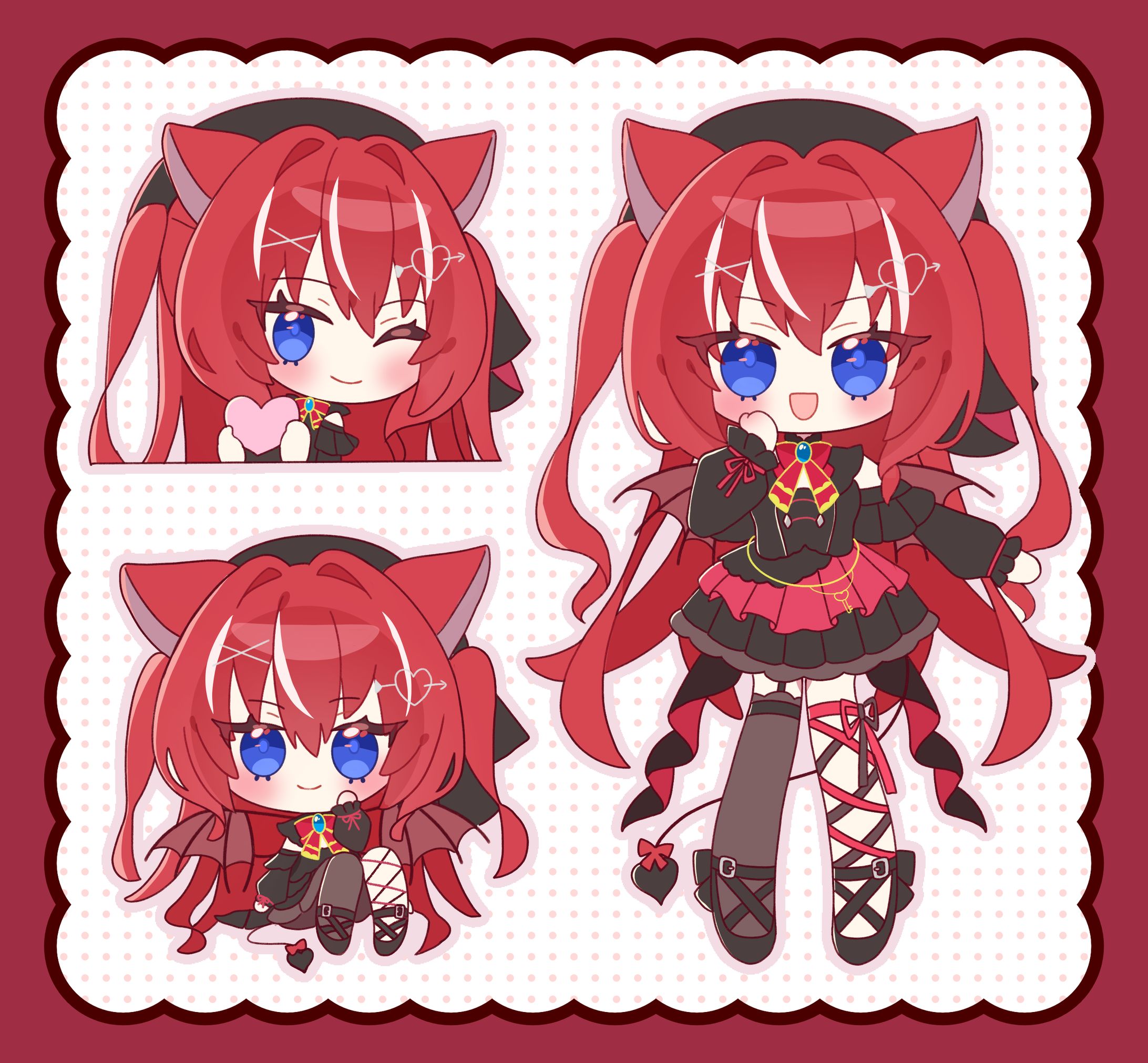【詰め込みイラスト】狐月こん様-1