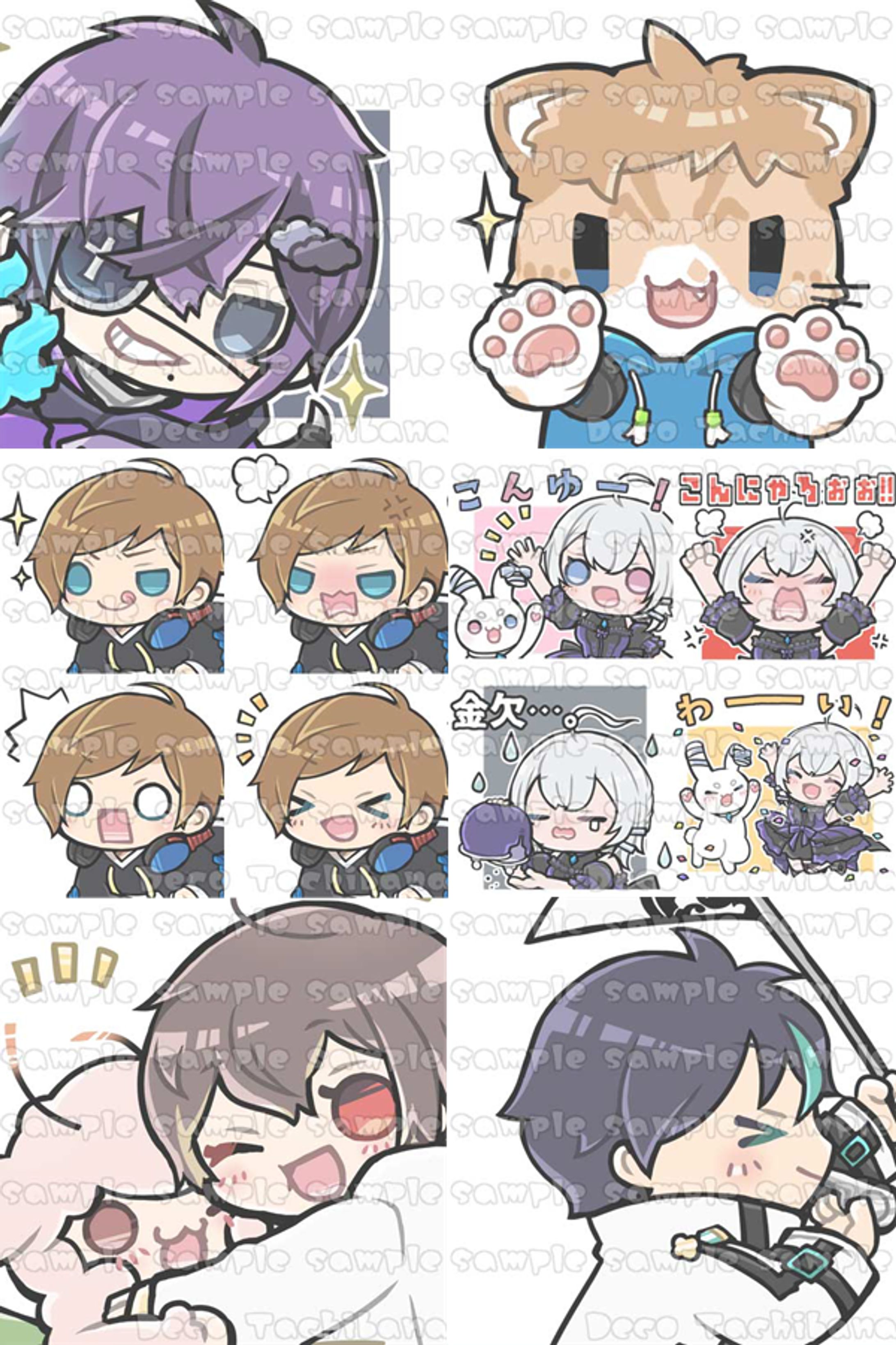 デフォルメキャラクターイラスト-1