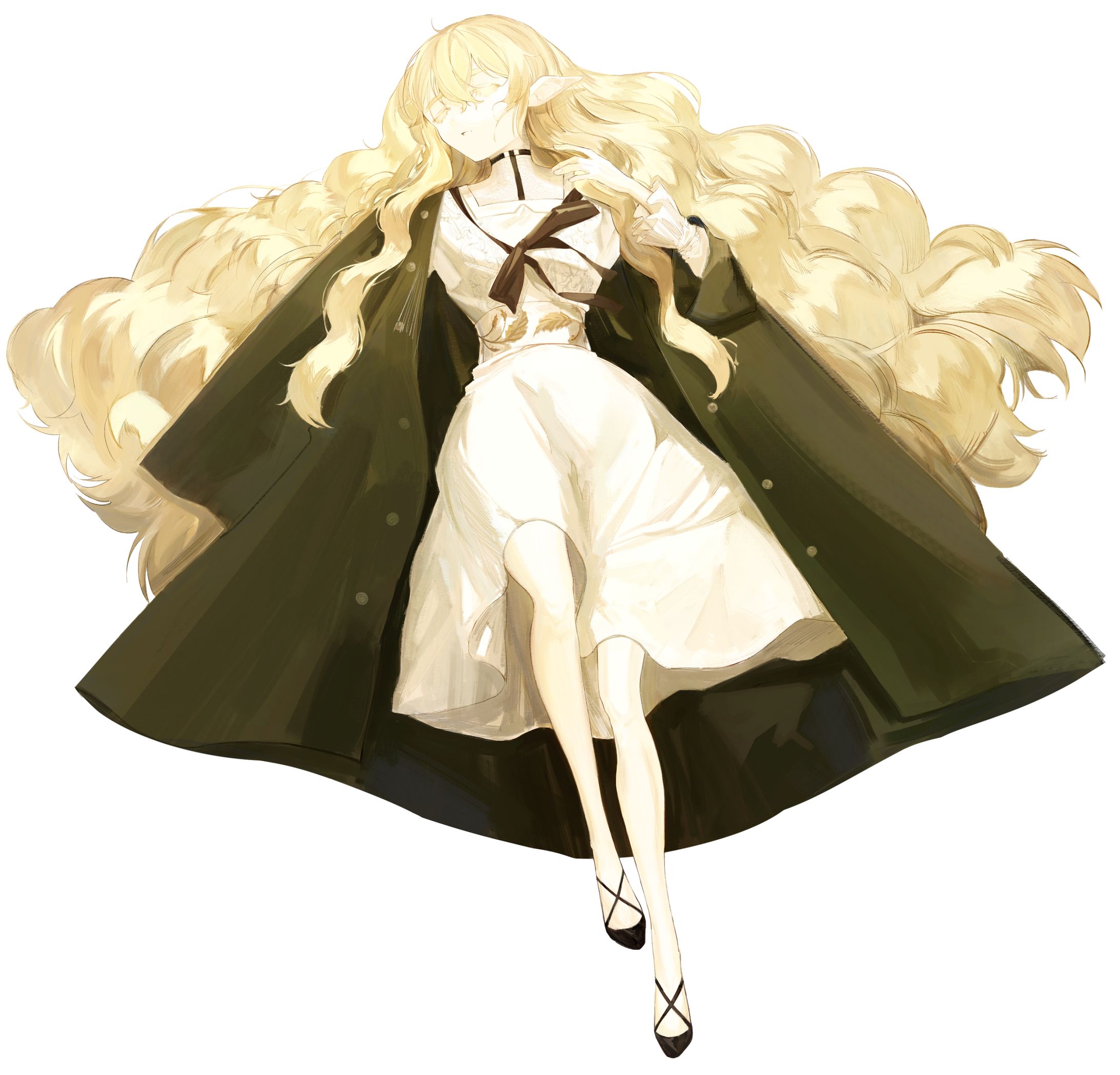 オリジナルキャラクター　全身イラスト-1