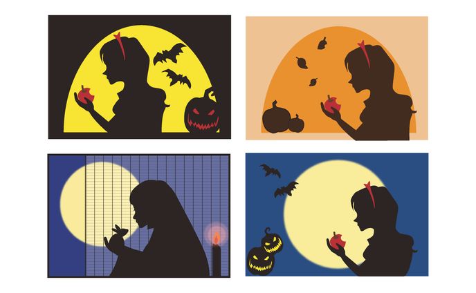 illustratorによるイラスト