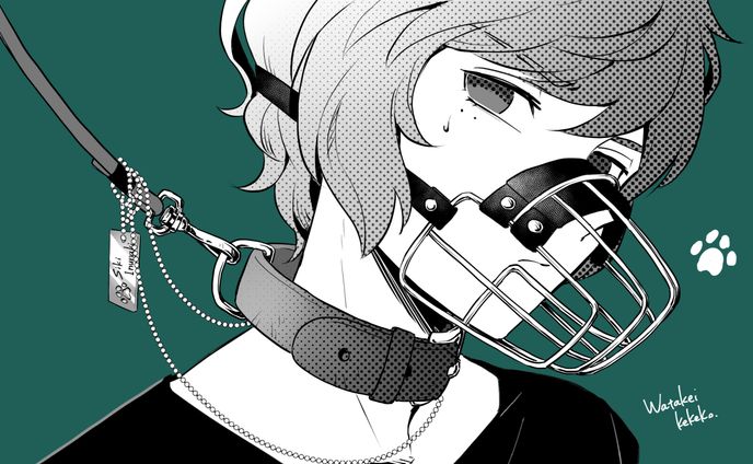 モノクロ絵、音声作品