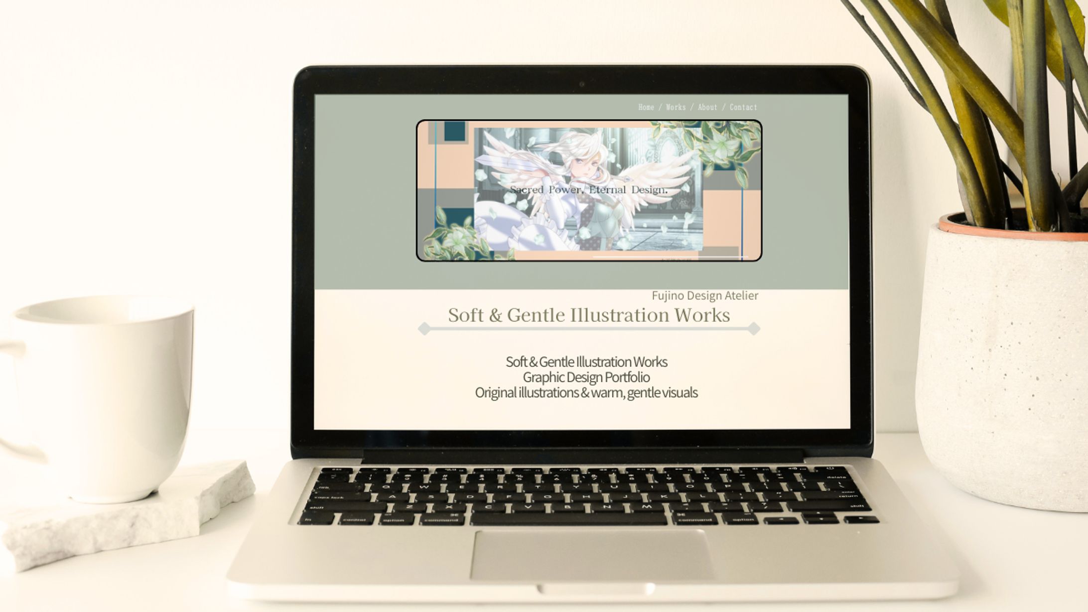 webサイトのトップ画面デザイン-1