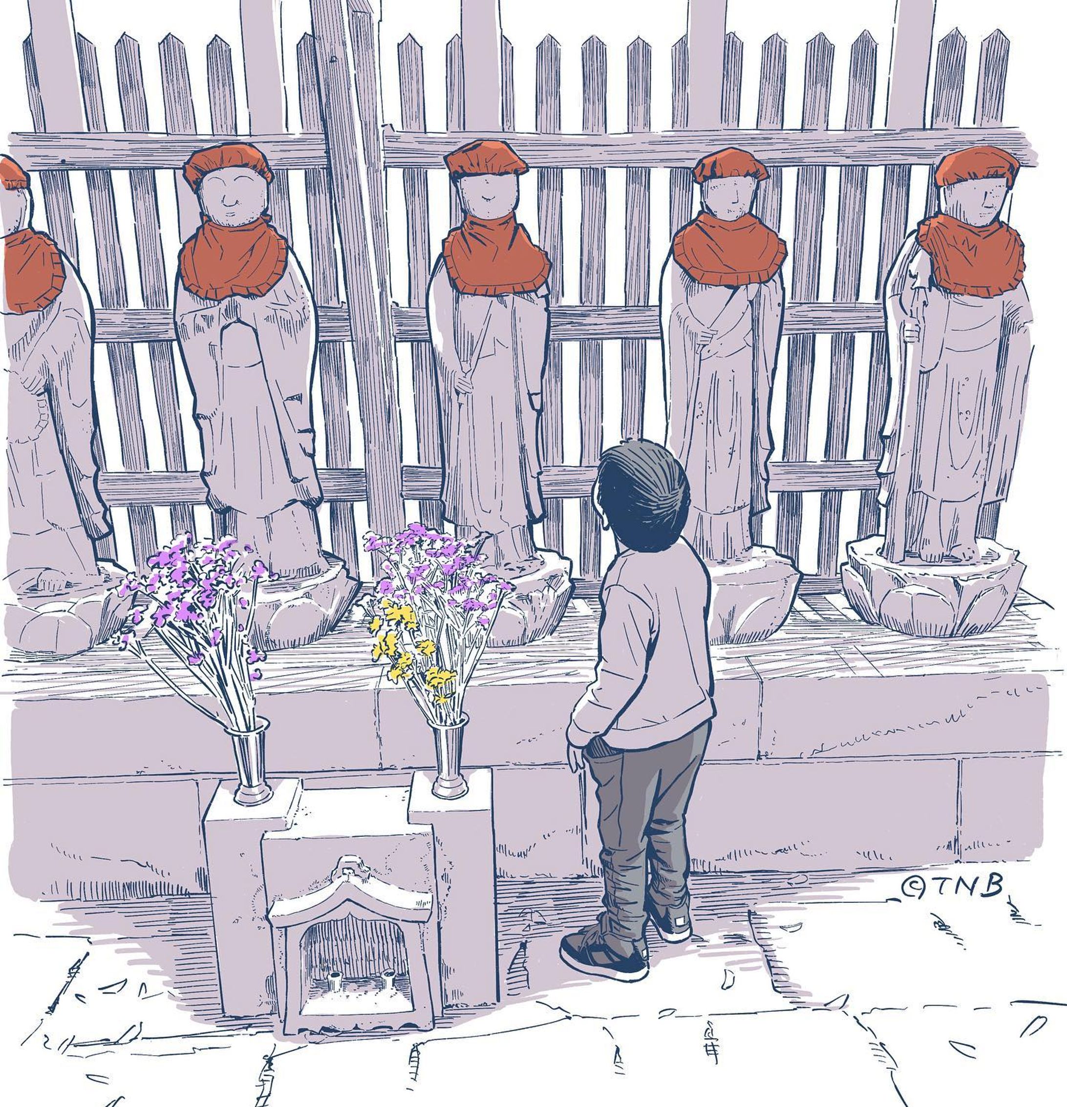 Greetings of passing
#うちの息子のポートレイト
#illustration #portrait #boy-1