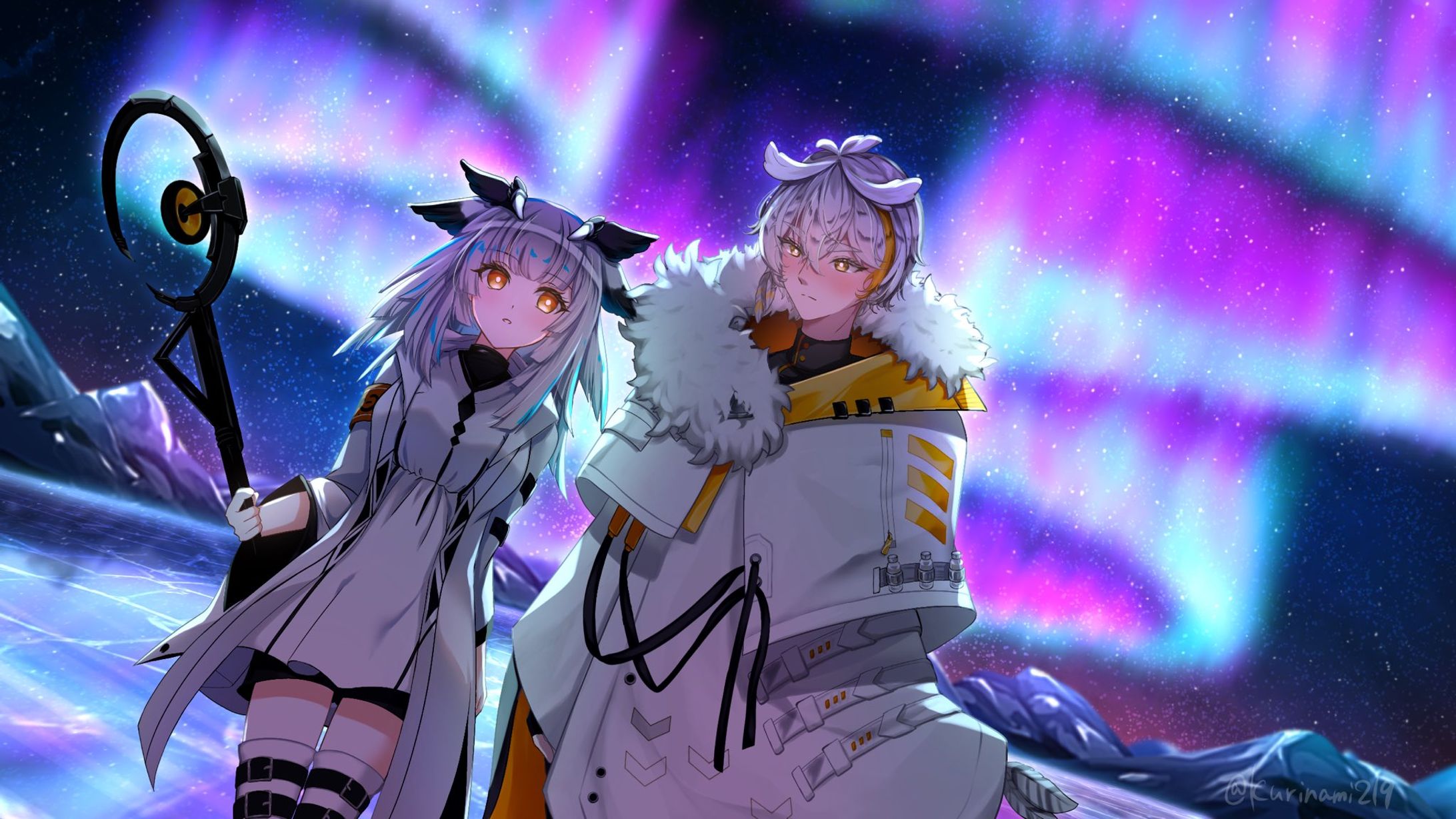 OtusHoarfrost様／Vtuber活動イラスト-1